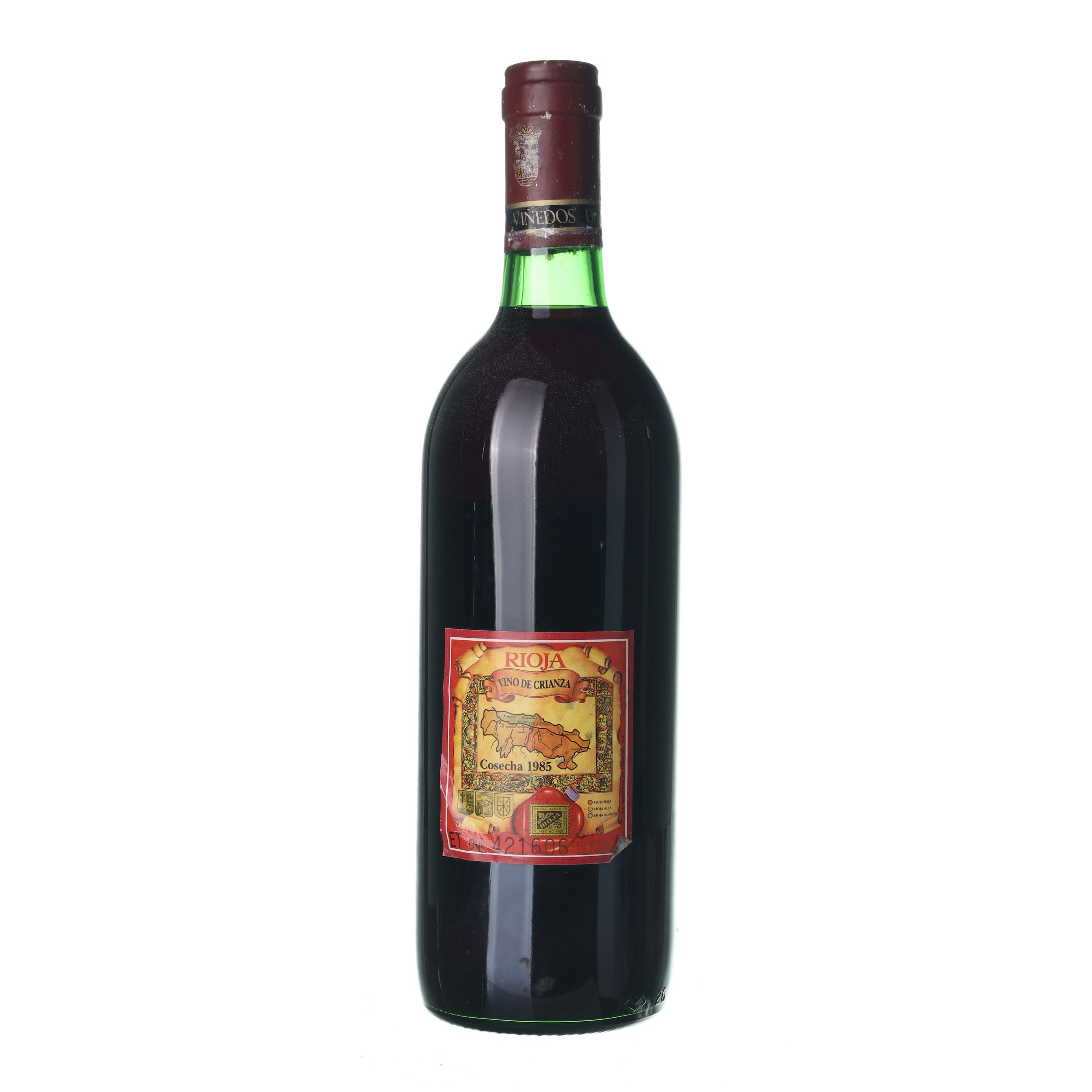 1985 Rioja Crianza Bodegas S. Coop (0,75l) – Obrázok 2