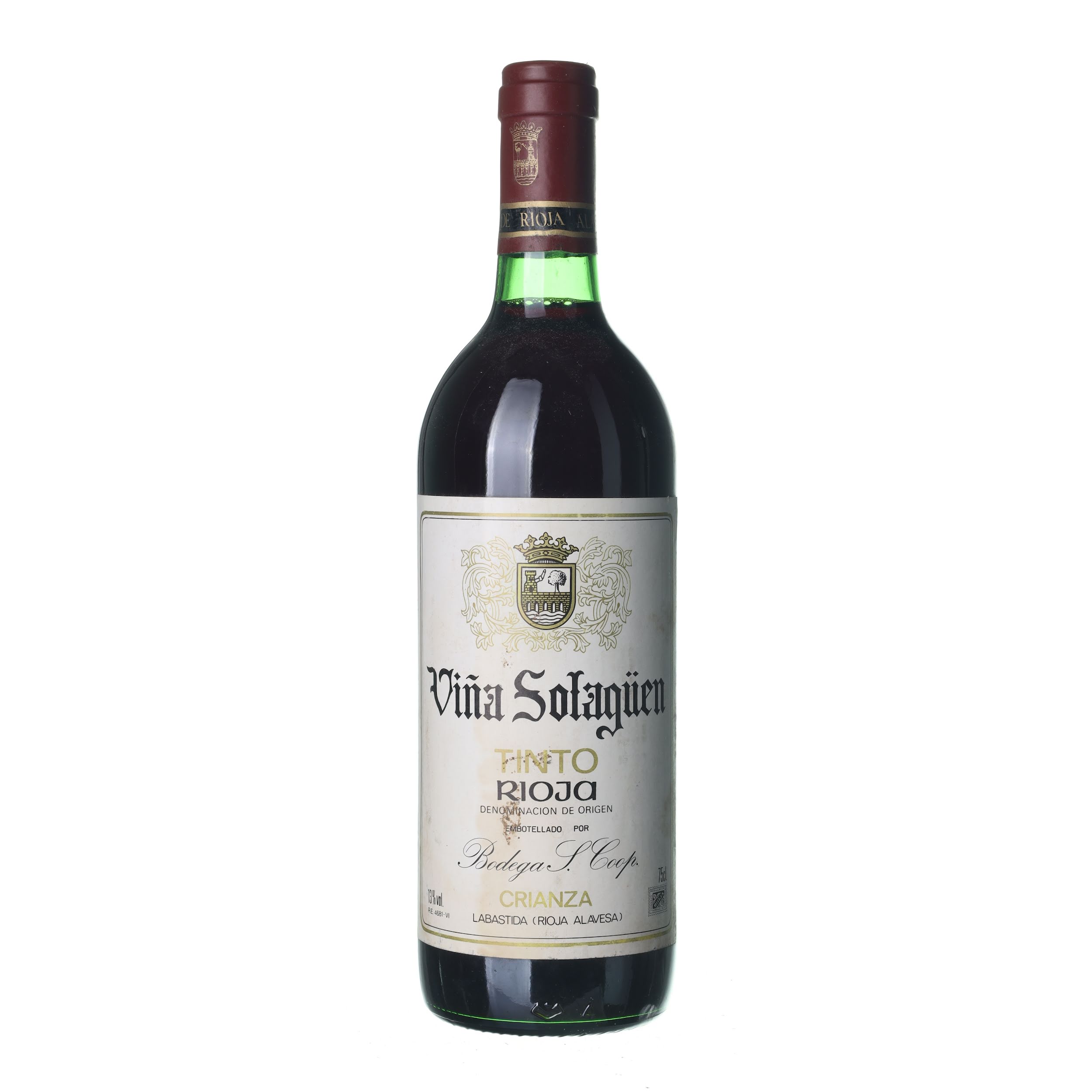 1985 Rioja Crianza Bodegas S. Coop (0,75l)