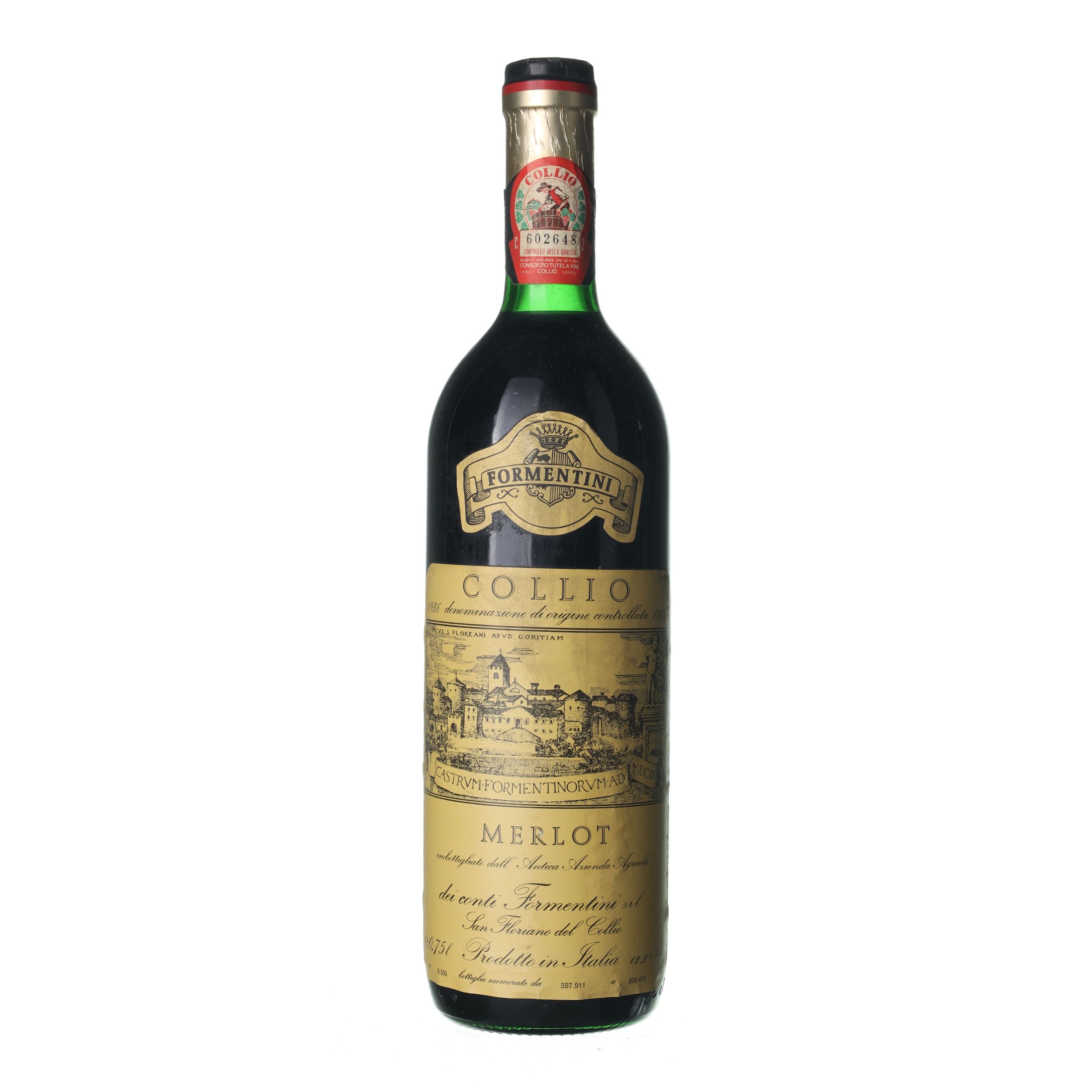 1986 Merlot Collio (0,75l)