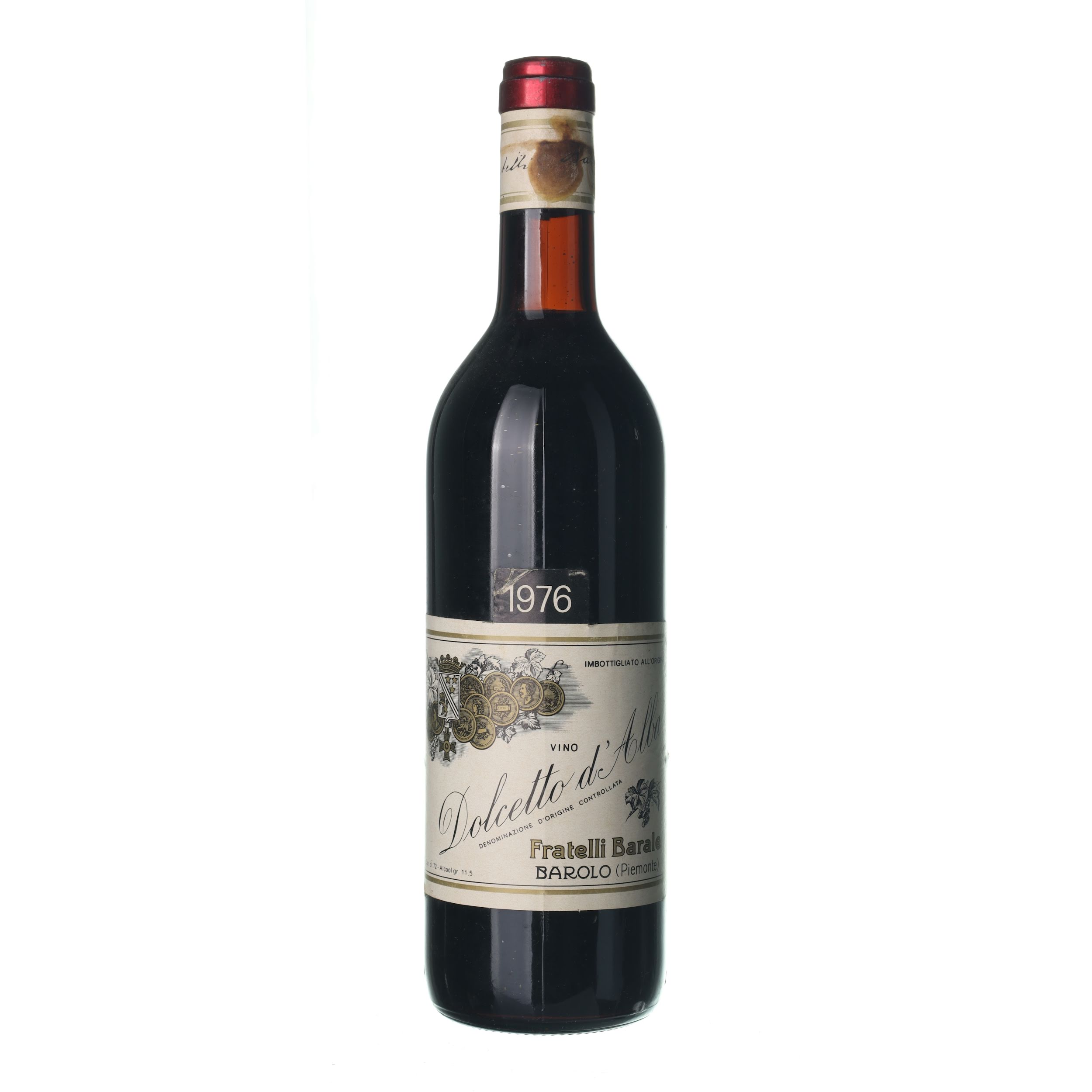 1976 Dolcetto d´Alba Fratelli Barale (0,75l)