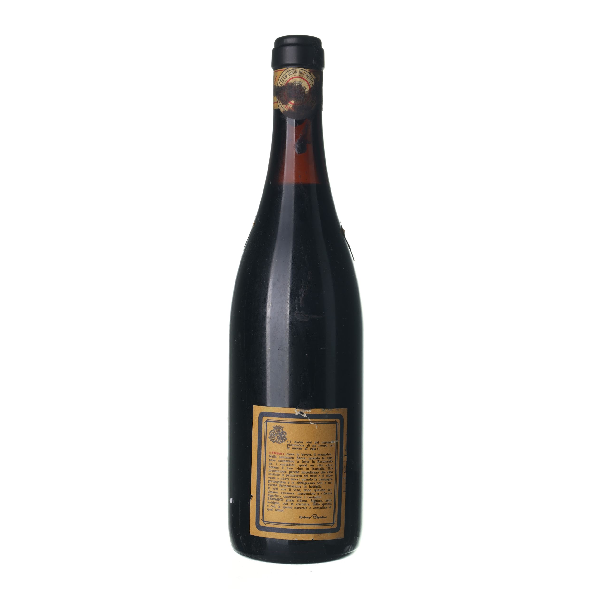 1976 Dolcetto d´Asti Bersano (0,75l) – Obrázok 2