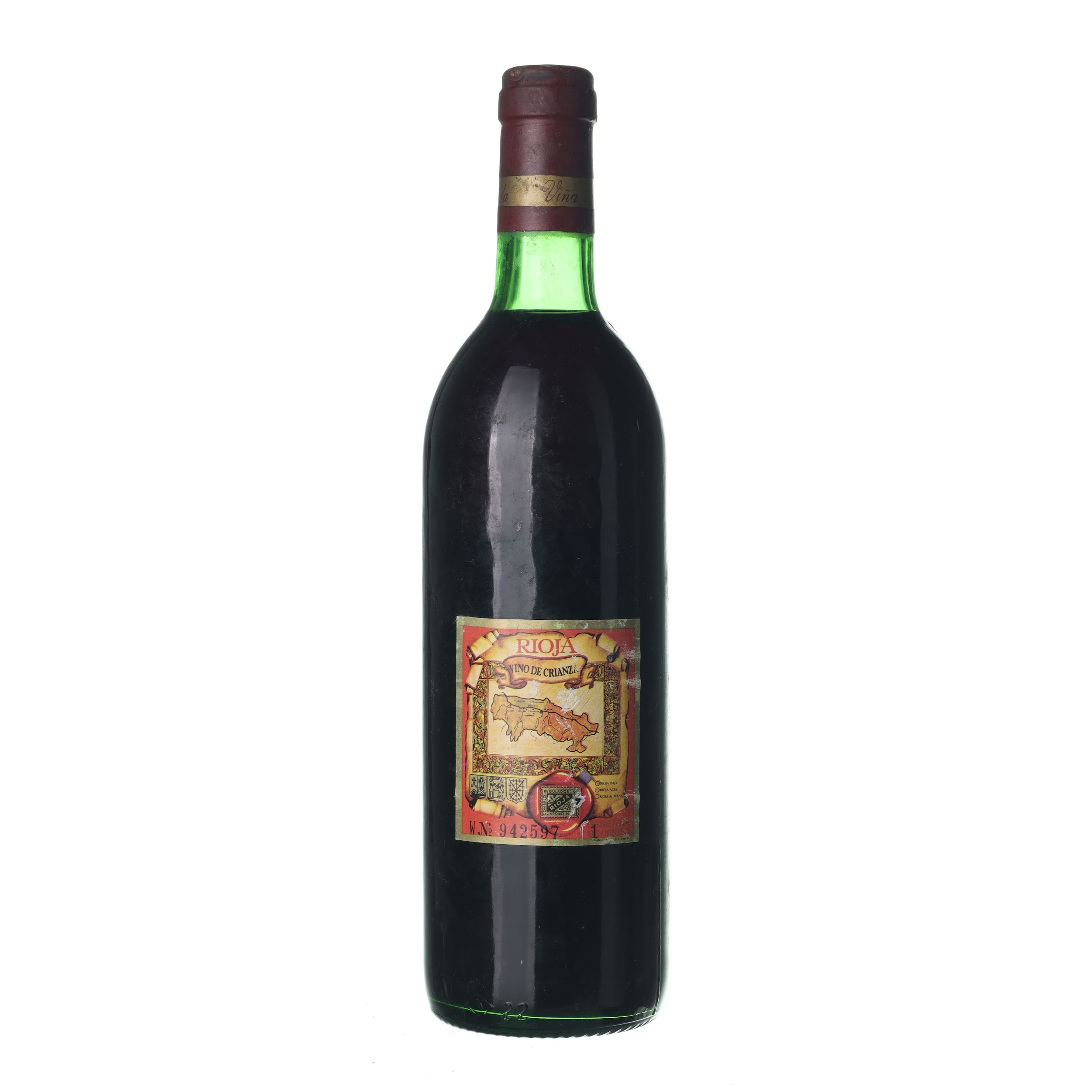 1978 Rioja Crianza Vina Salceda (0,75l) – Obrázok 2