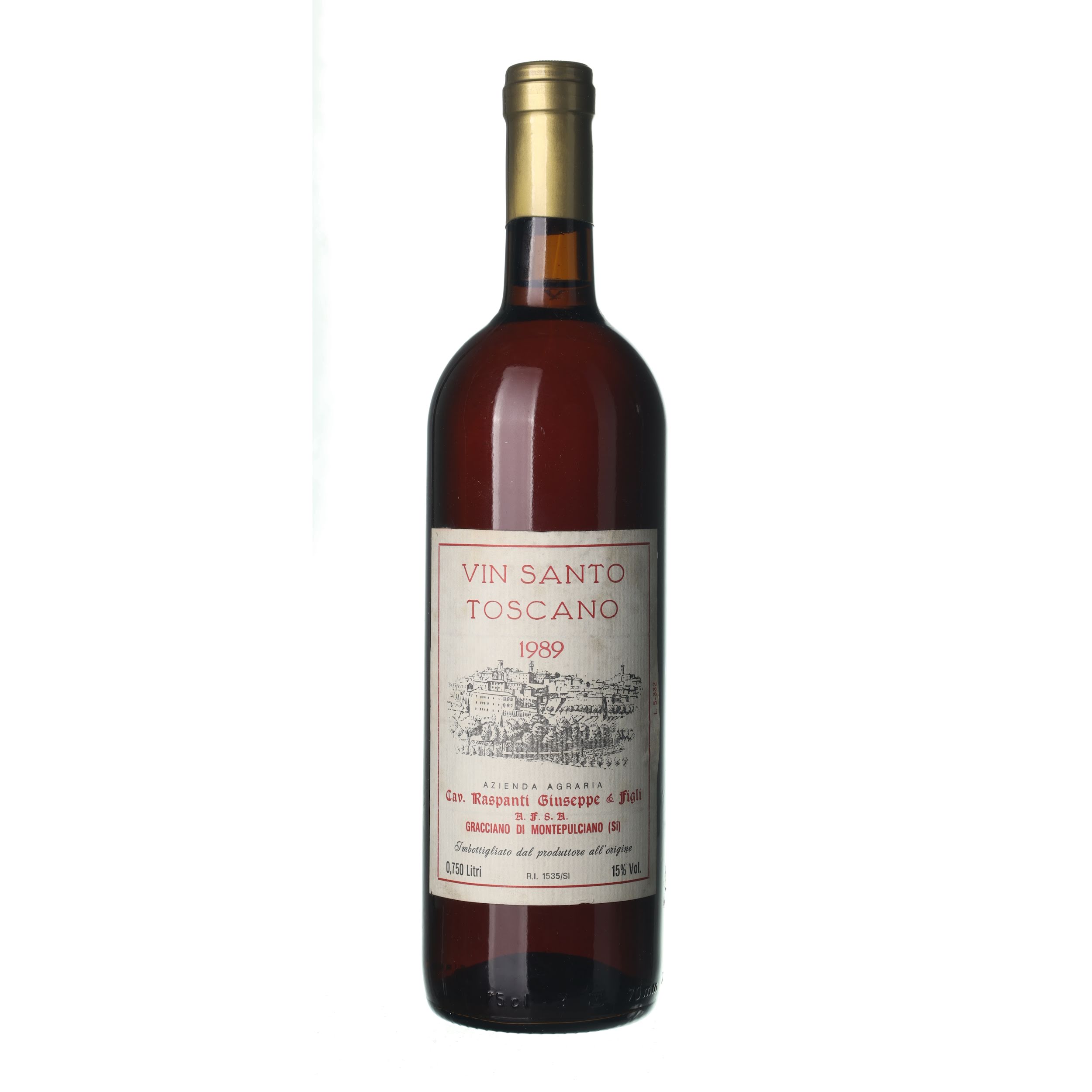 1989 Vin Santo Cav. Raspanti Giuseppe & Figli (0,75l)