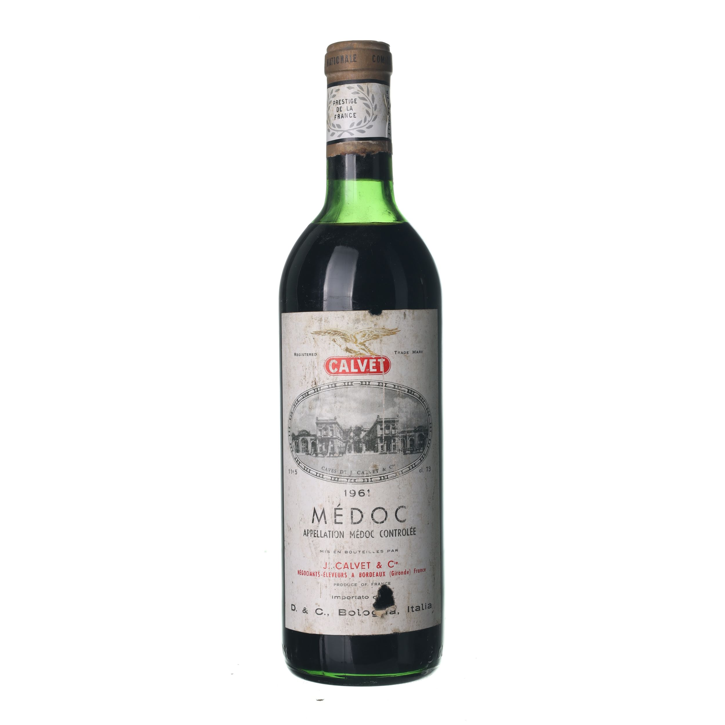 1961 Médoc J. Calvet (0,75l)