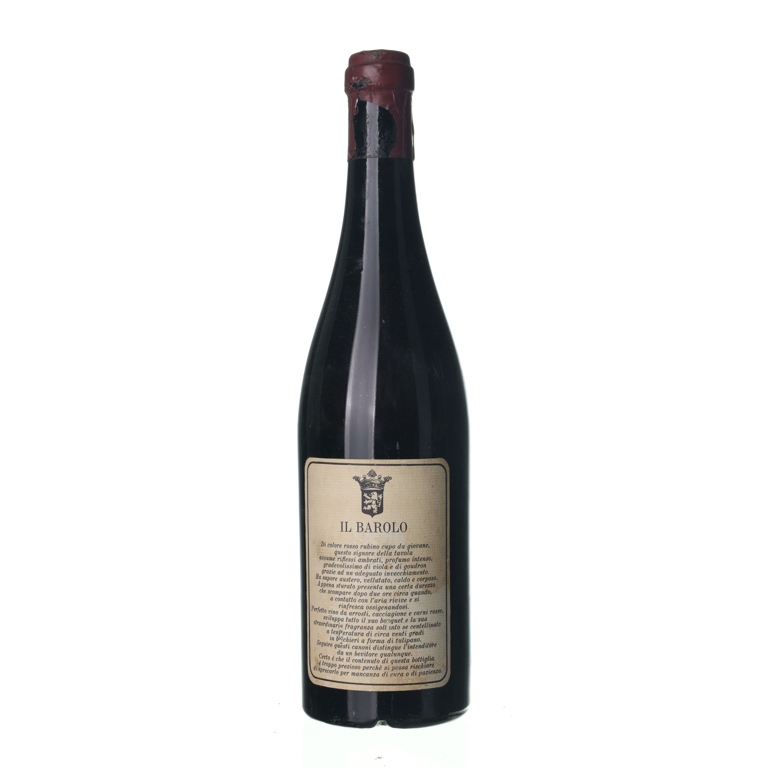 1962 Barolo Riserva Terre del Barolo (0,75l) – Obrázok 2