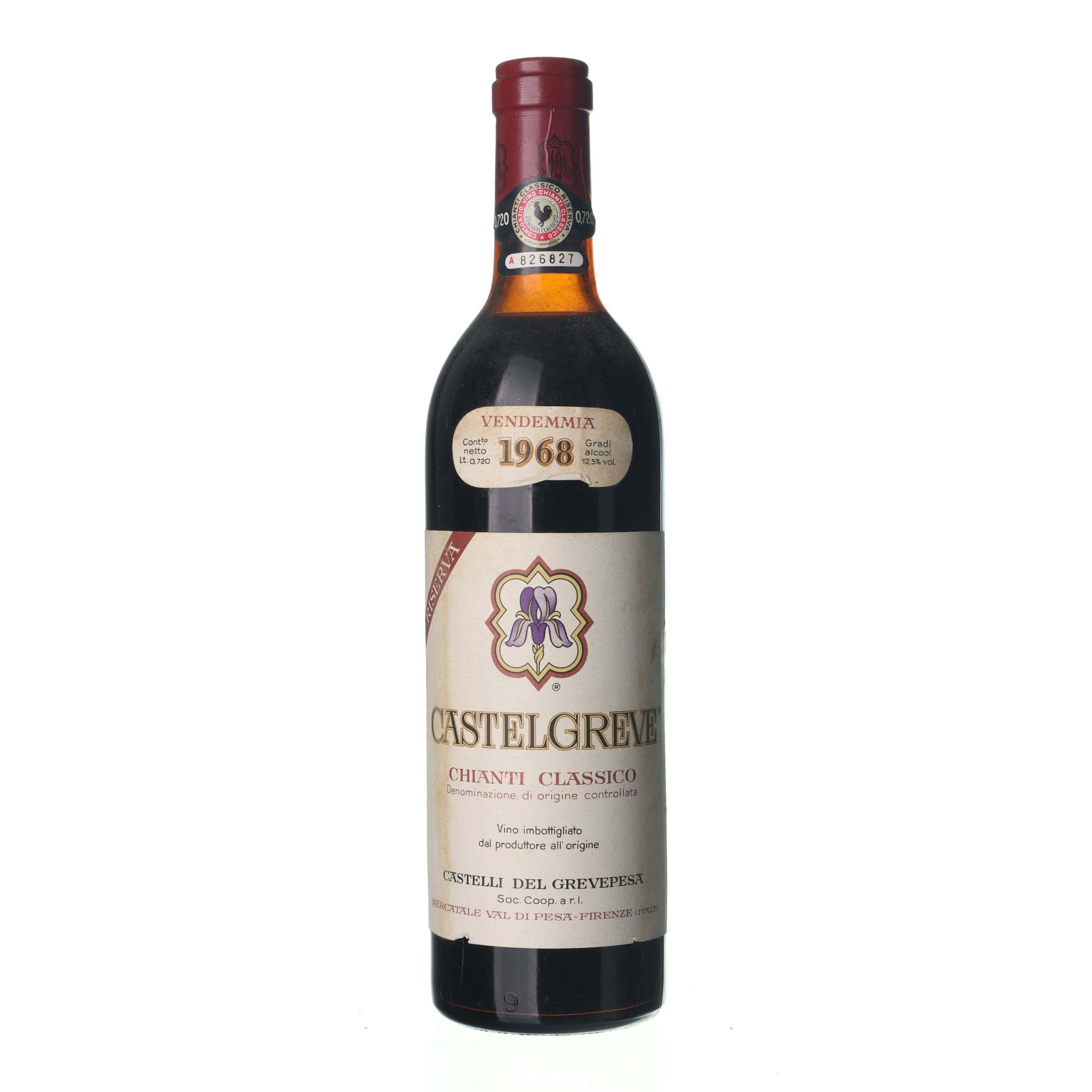 1968 Chianti Riserva Castelli del Grevepesa (0,75l)