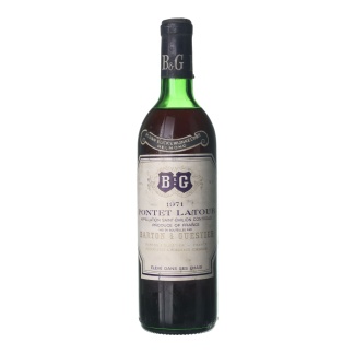 1971 Saint-Emilion Barton & Guestier (0,75l)