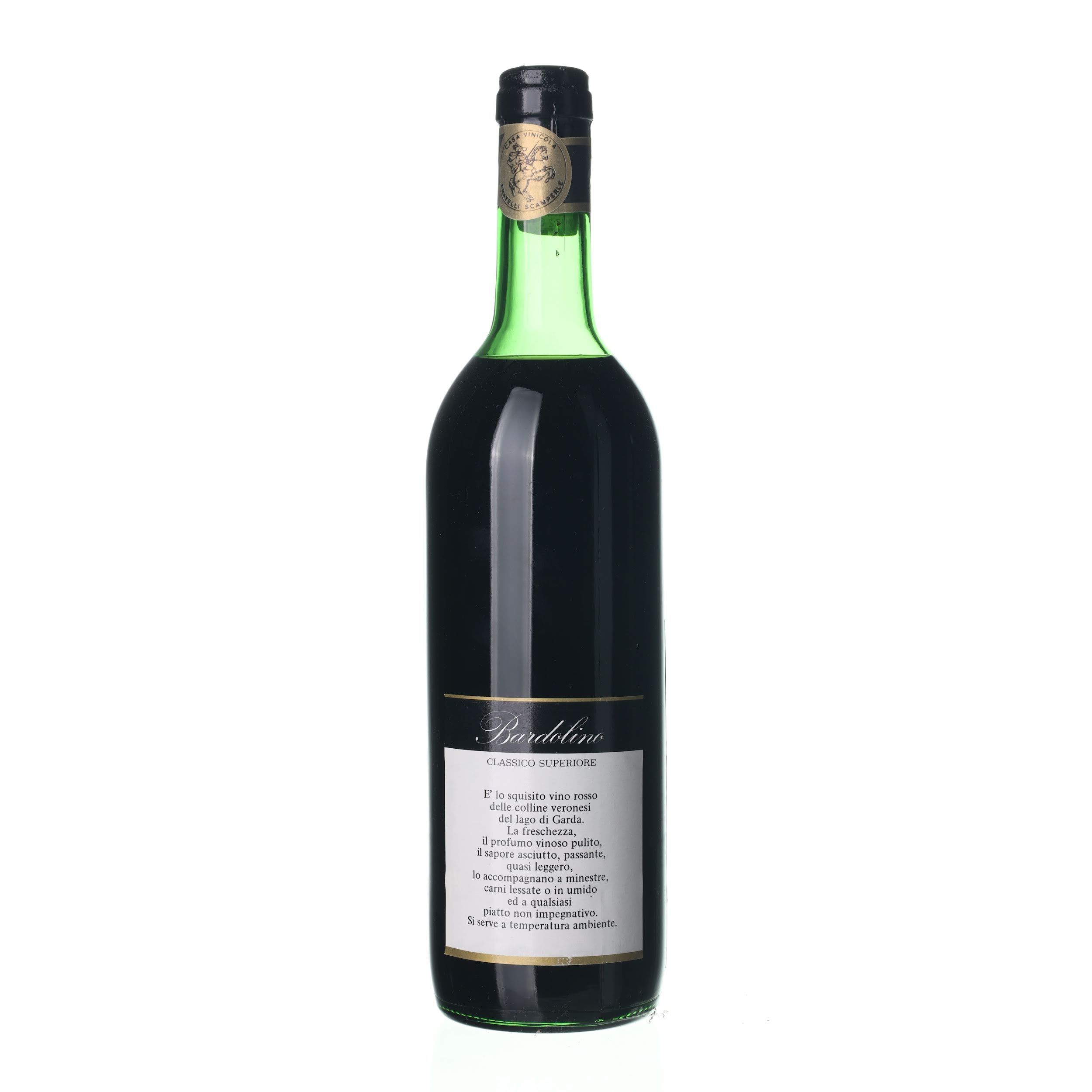 1976 Bardolino Scamperle (0,75l) – Obrázok 2