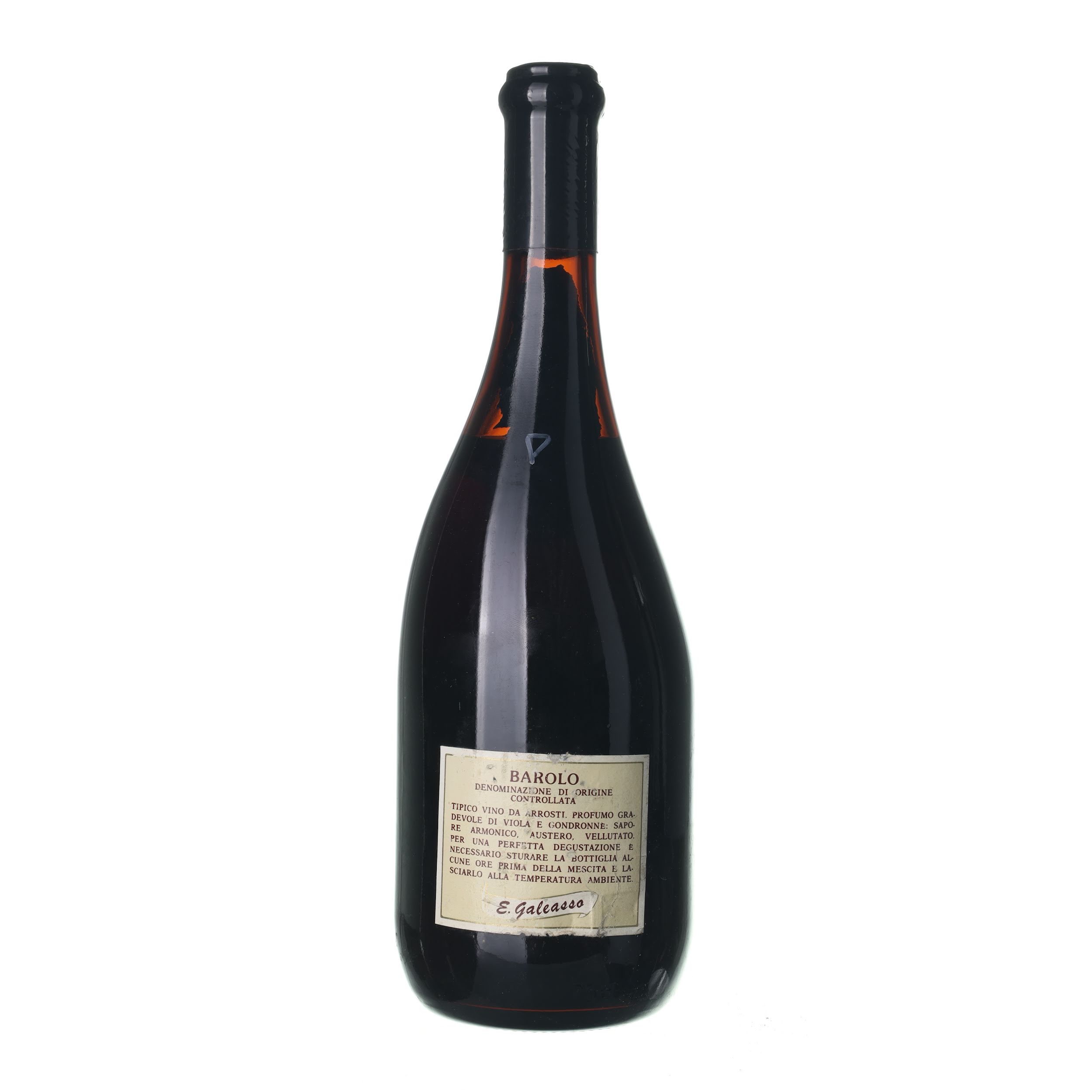 1976 Barolo E. Galeasso (0,75l) – Obrázok 2