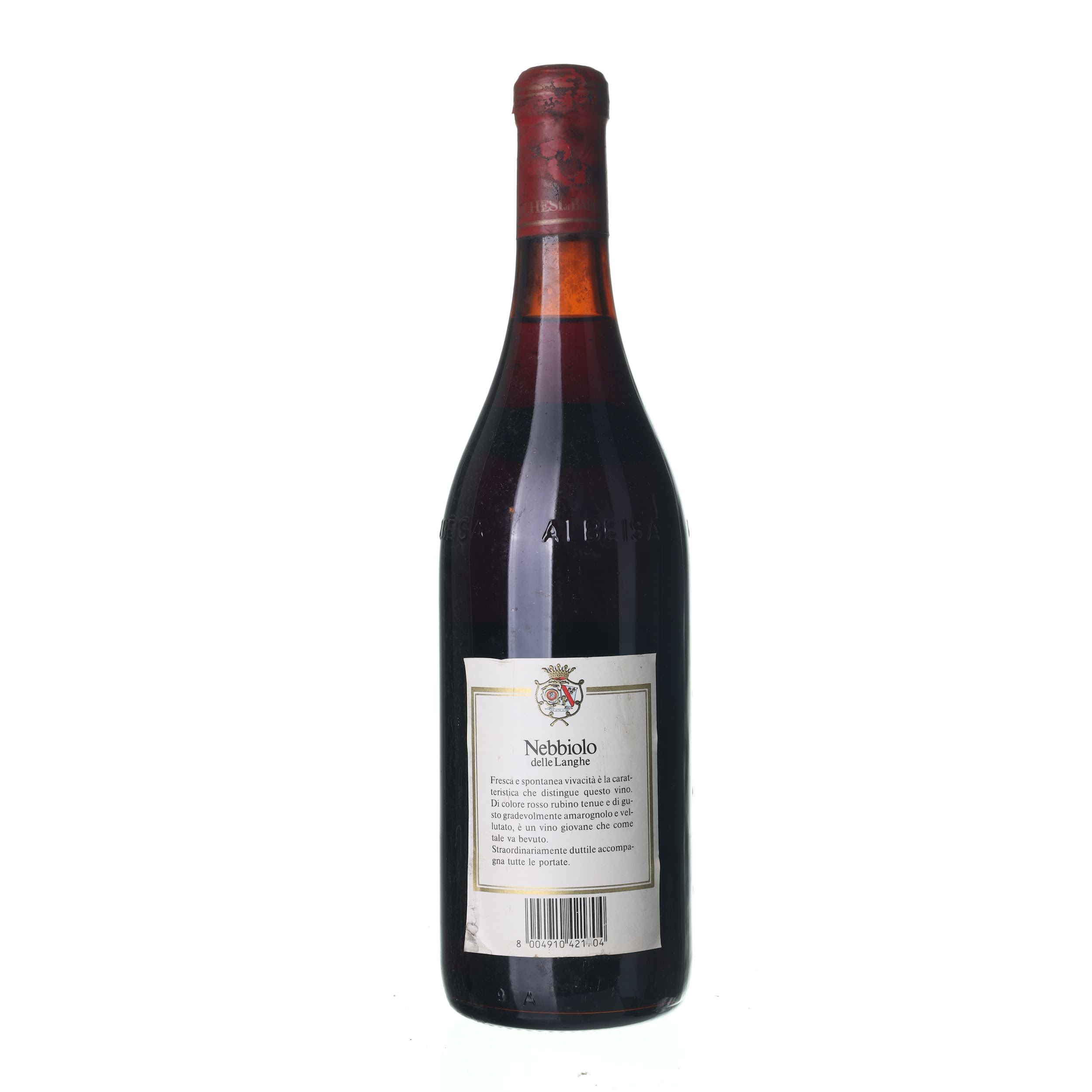 1984 Nebbiolo Marchesi di Barolo (0,75l) – Obrázok 2