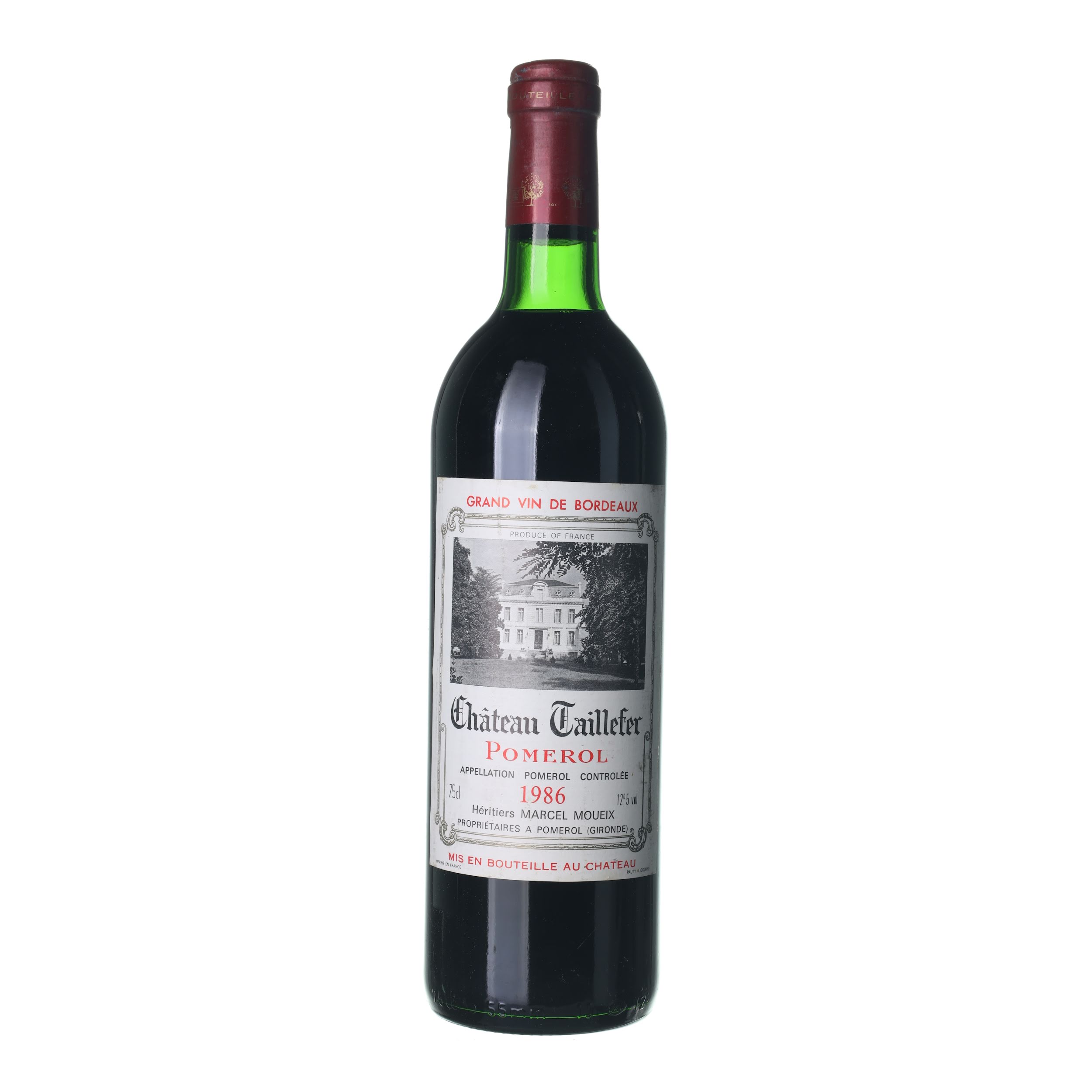 1986 Pomerol Chateau Vieux Taillefer (0,75l)
