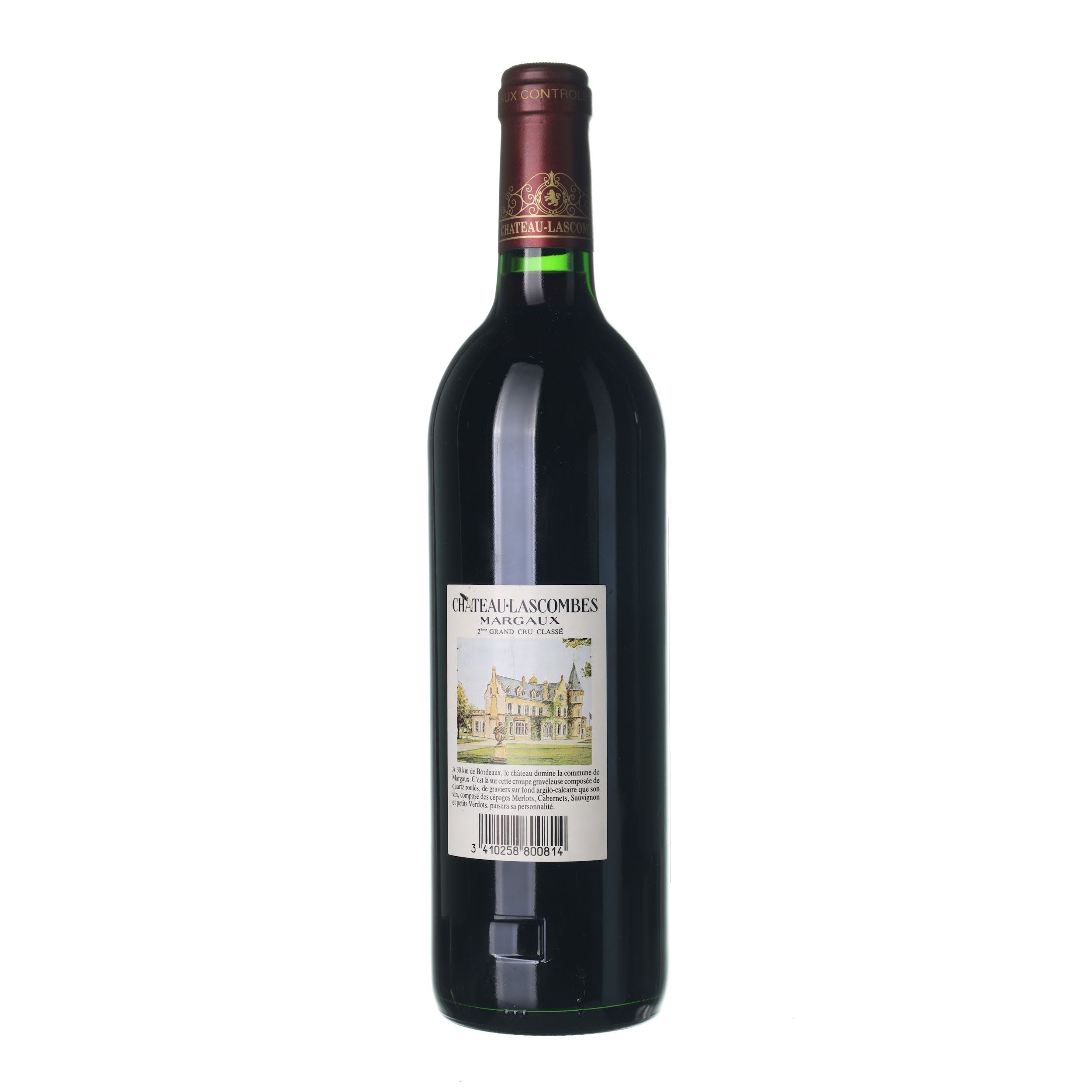 1988 Margaux Grand Cru Château Lascombes (0,75l) – Obrázok 2