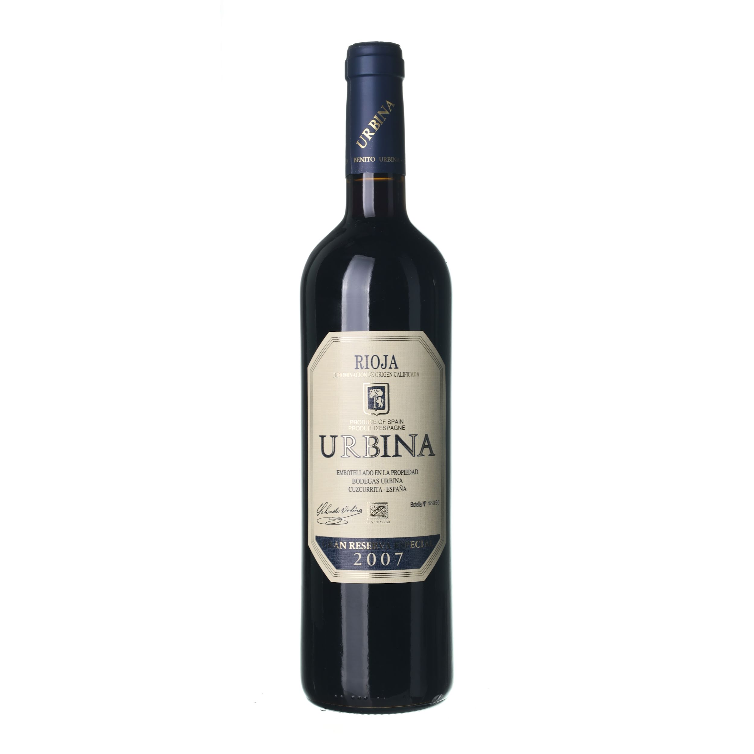2007 Rioja Gran Reserva Bodegas Urbina (0,75l)