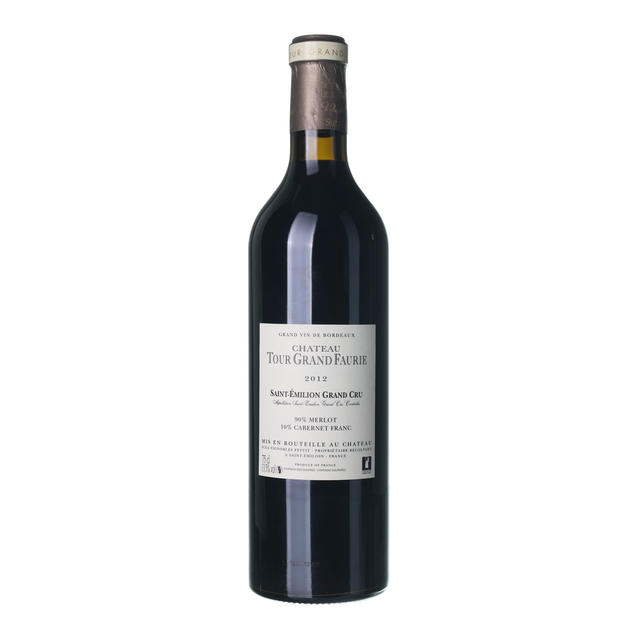 2012 Saint-Emilion Grand Cru Chateau Tour Grand Faurie (0,75l) – Obrázok 2
