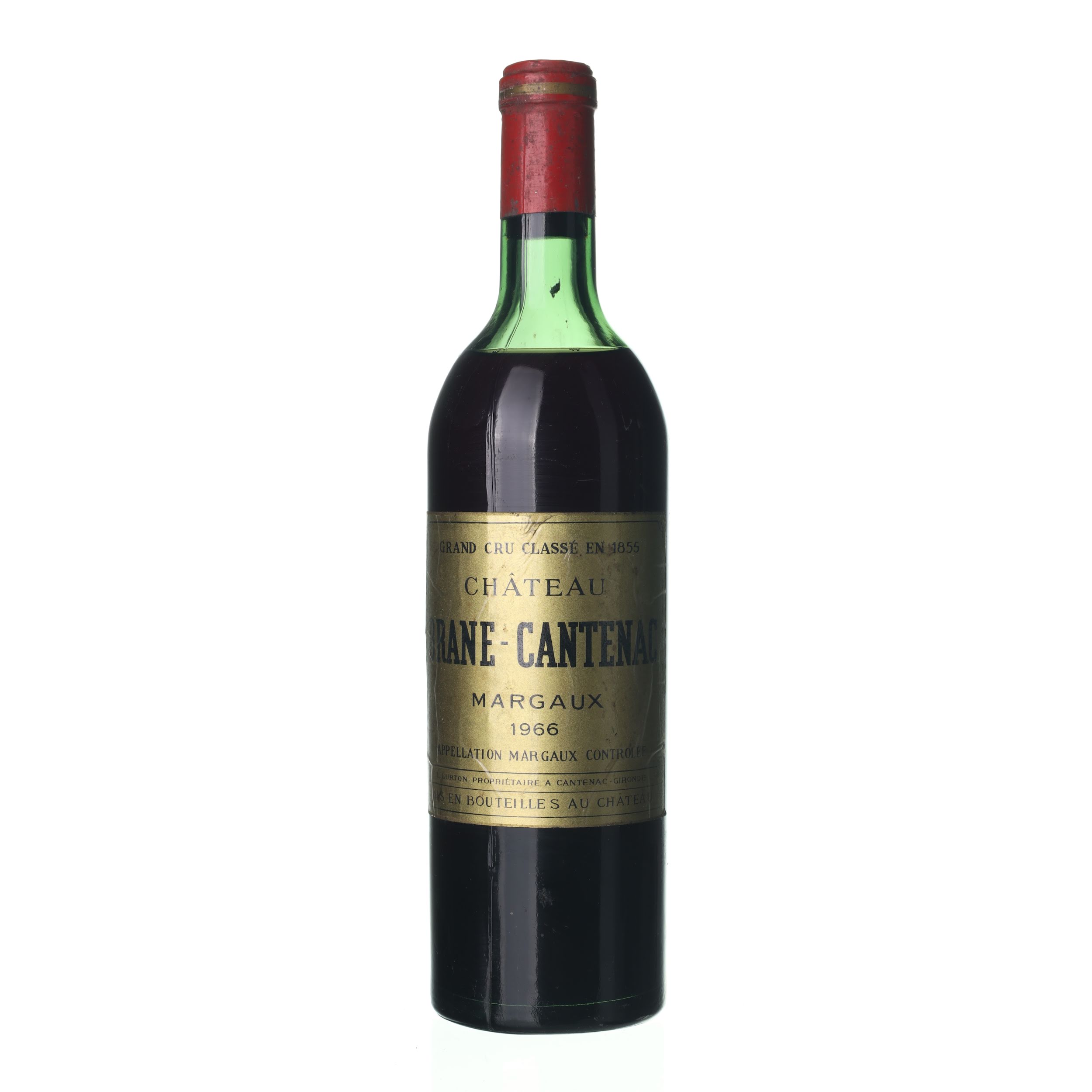 1966 Margaux Grand Cru Chàteau Brane-Cantenac (0,75l)