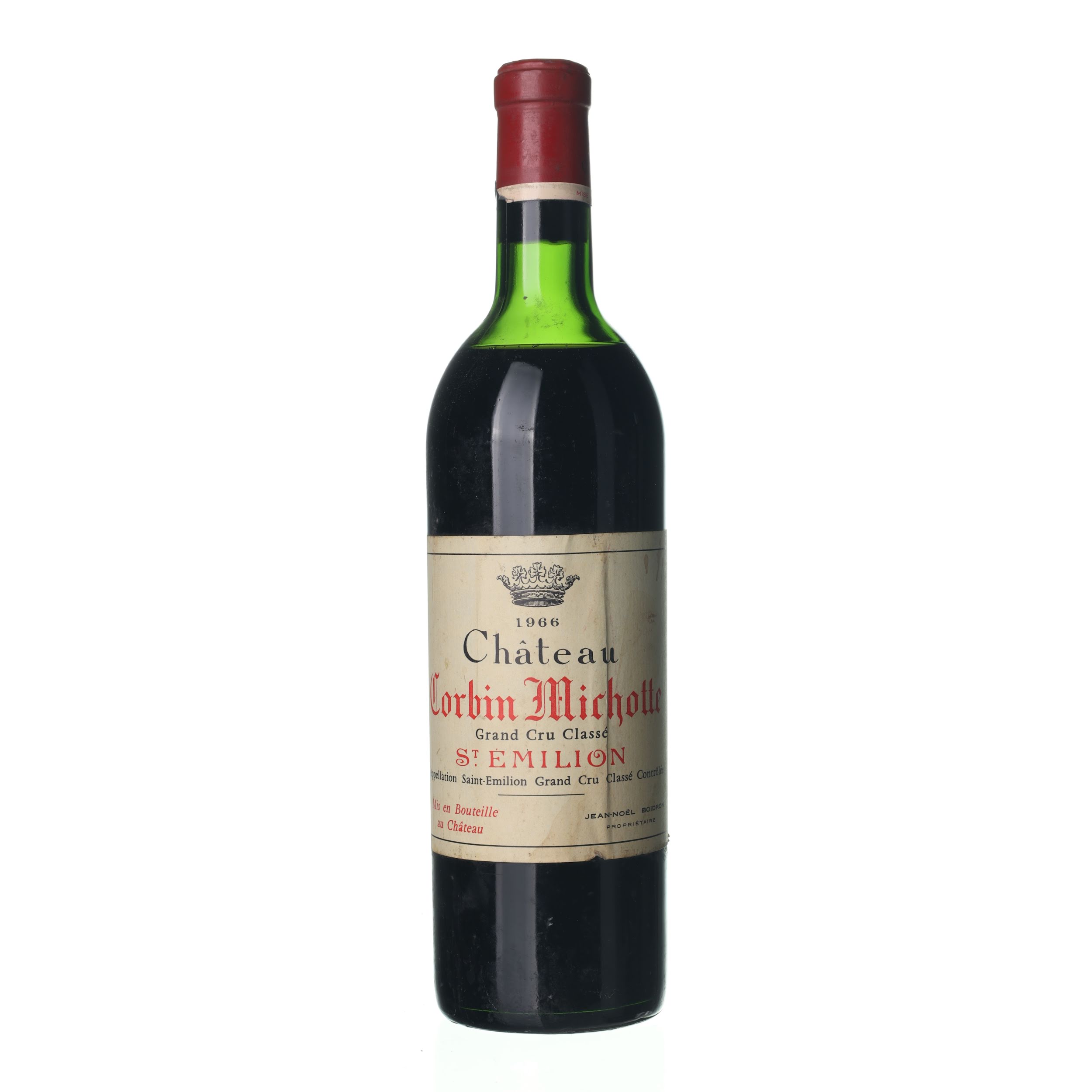 1966 Saint-Emilion Grand Cru Château Corbin Michotte (0,75l)