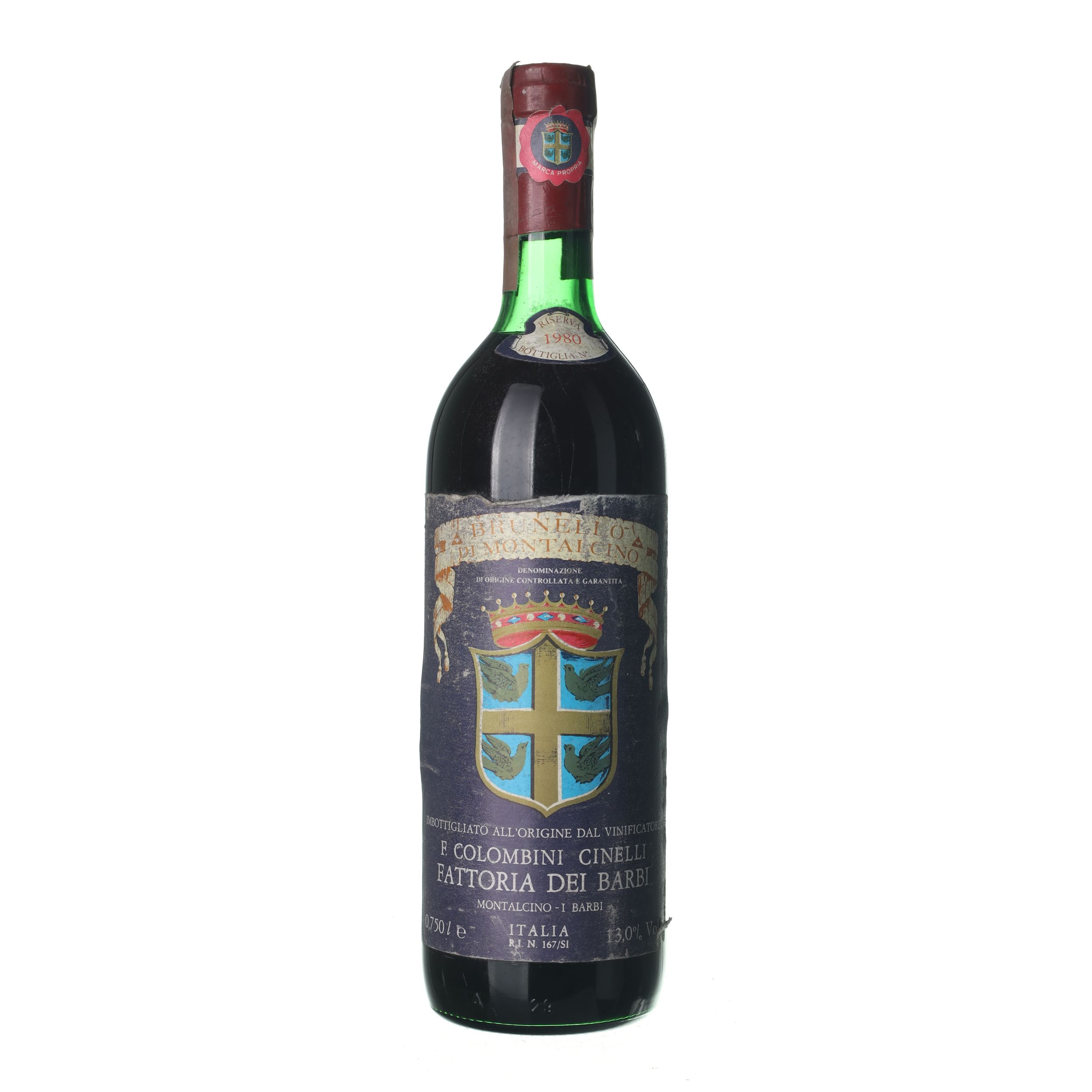 1980 Brunello di Montalcino Riserva Fattoria dei Barbi (0,75l)
