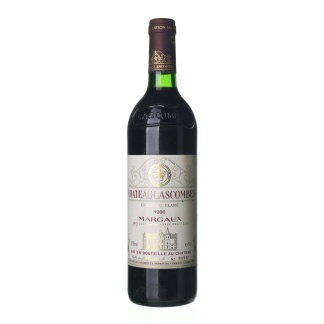 1986 Margaux Grand Cru Château Lascombes (0,75l)