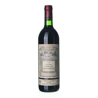 1992 Bordeaux Supérieur Chateau Cadillac Lesgourgues (0,75l)