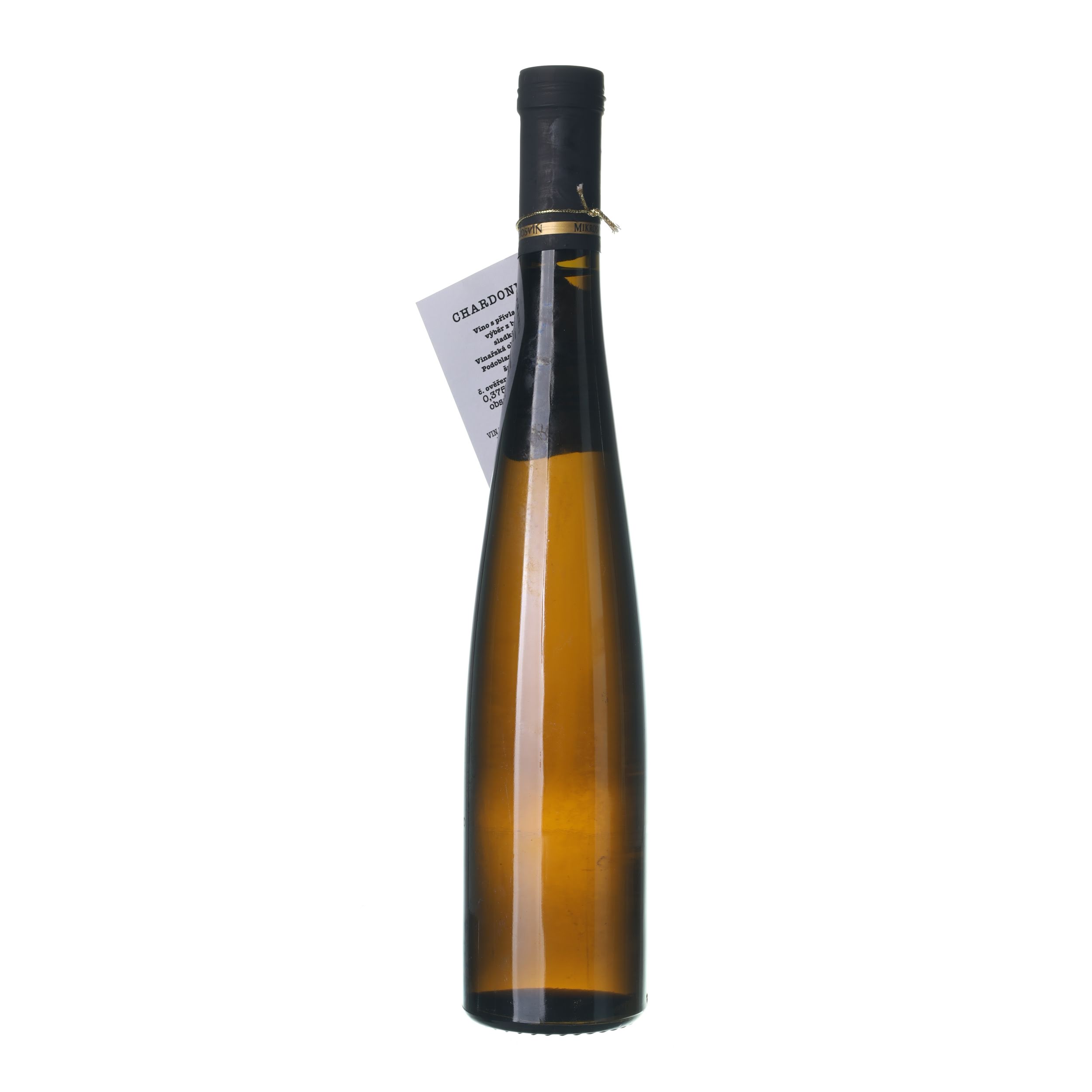 2000 Chardonnay Bobuľový výber Mikrosvín Mikulov (0,375l) – Obrázok 2