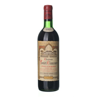 1967 Saint-Emilion Grand Cru Chateau Pontet Clauzure (0,75l)