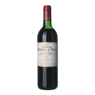 1986 Moulis en Médoc Cru Bourgeois Chateau Moulin a Vent (0,75l)