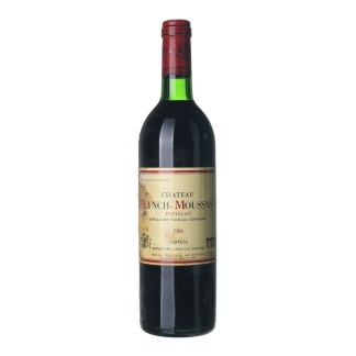 1986 Pauillac Grand Cru Chateau Lynch-Moussas (0,75l)
