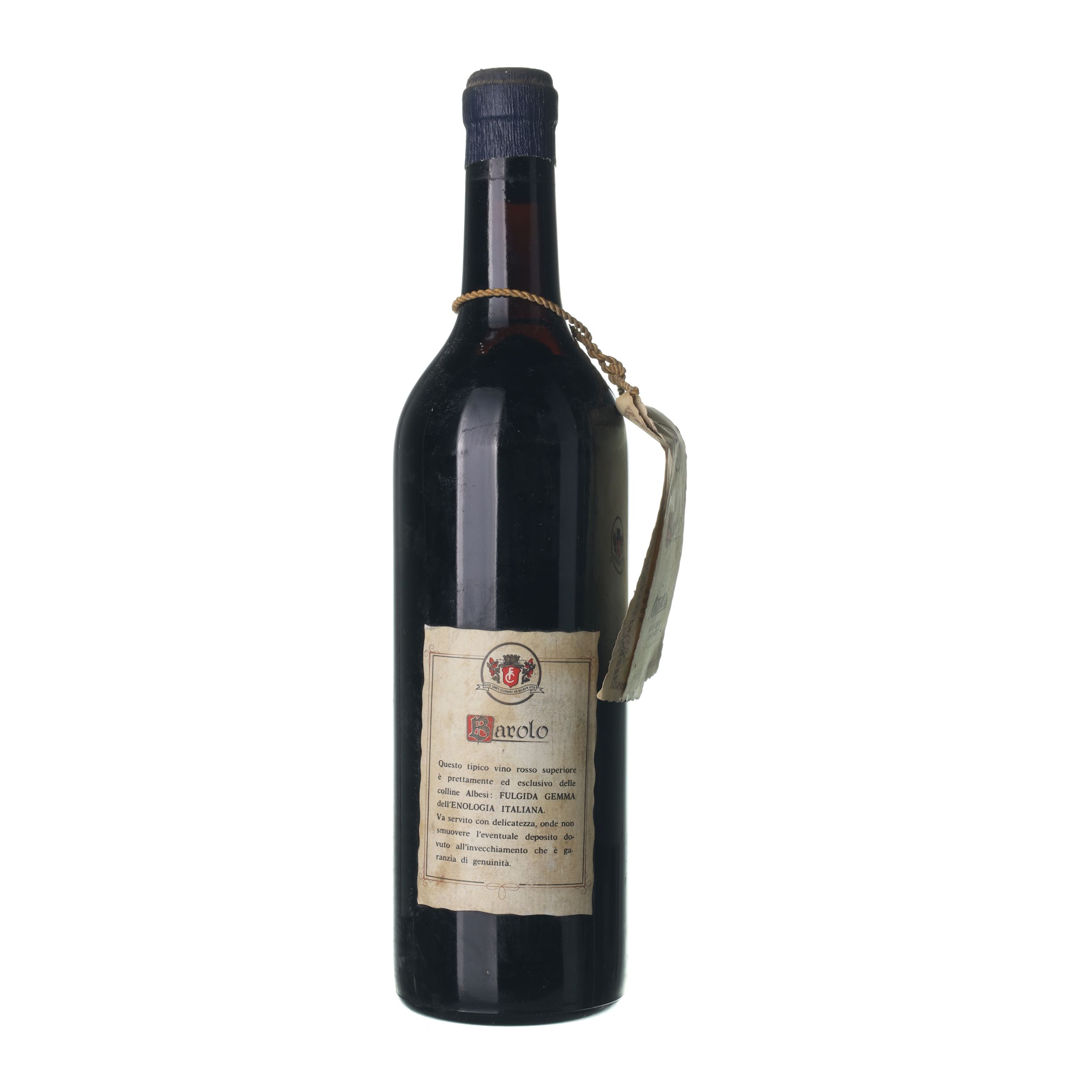 1961 Barolo Francesco Capetta (0,75l) – Obrázok 2
