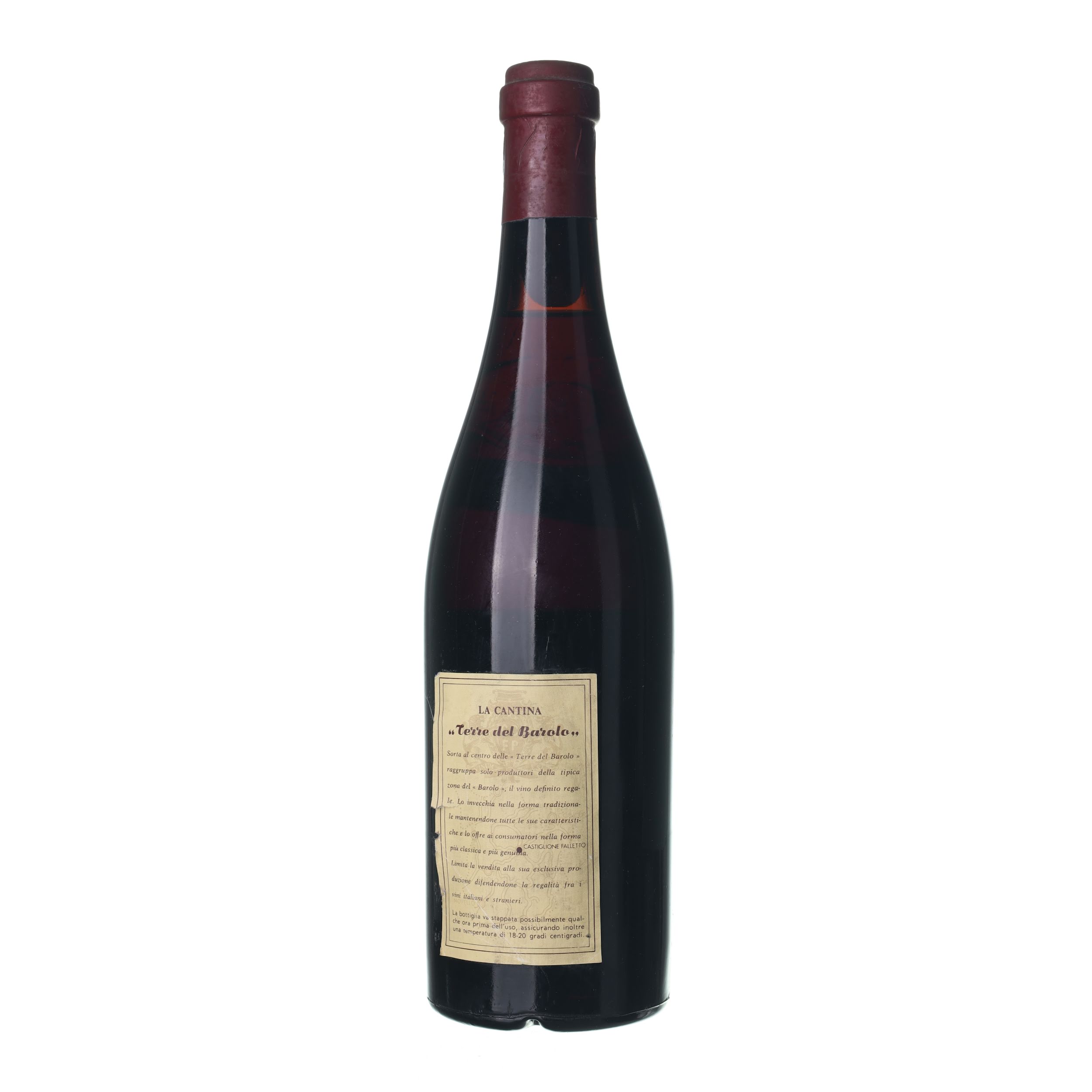 1961 Barolo Riserva Terre del Barolo (0,75l) – Obrázok 2