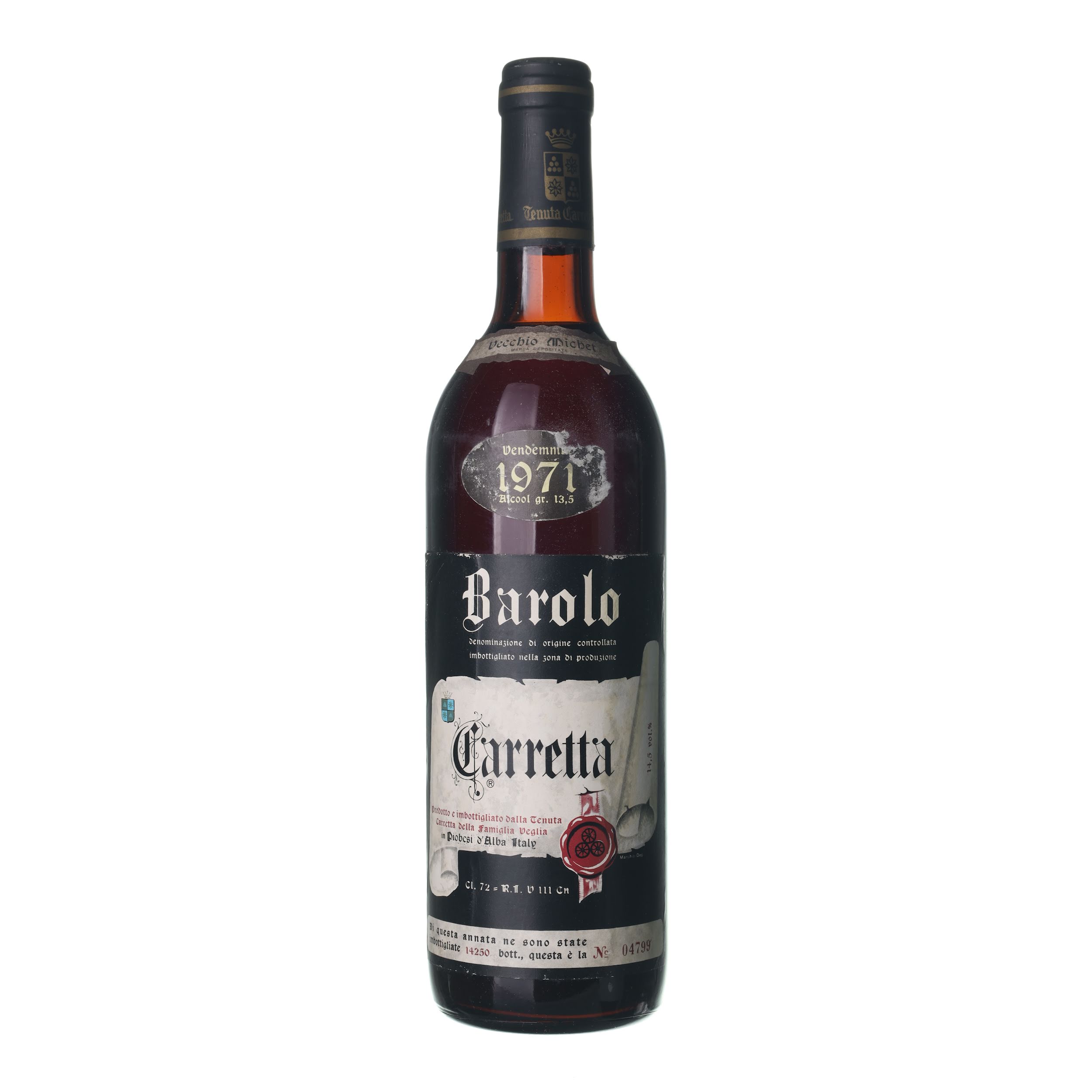 1971 Barolo Tenuta Carretta (0,75l)