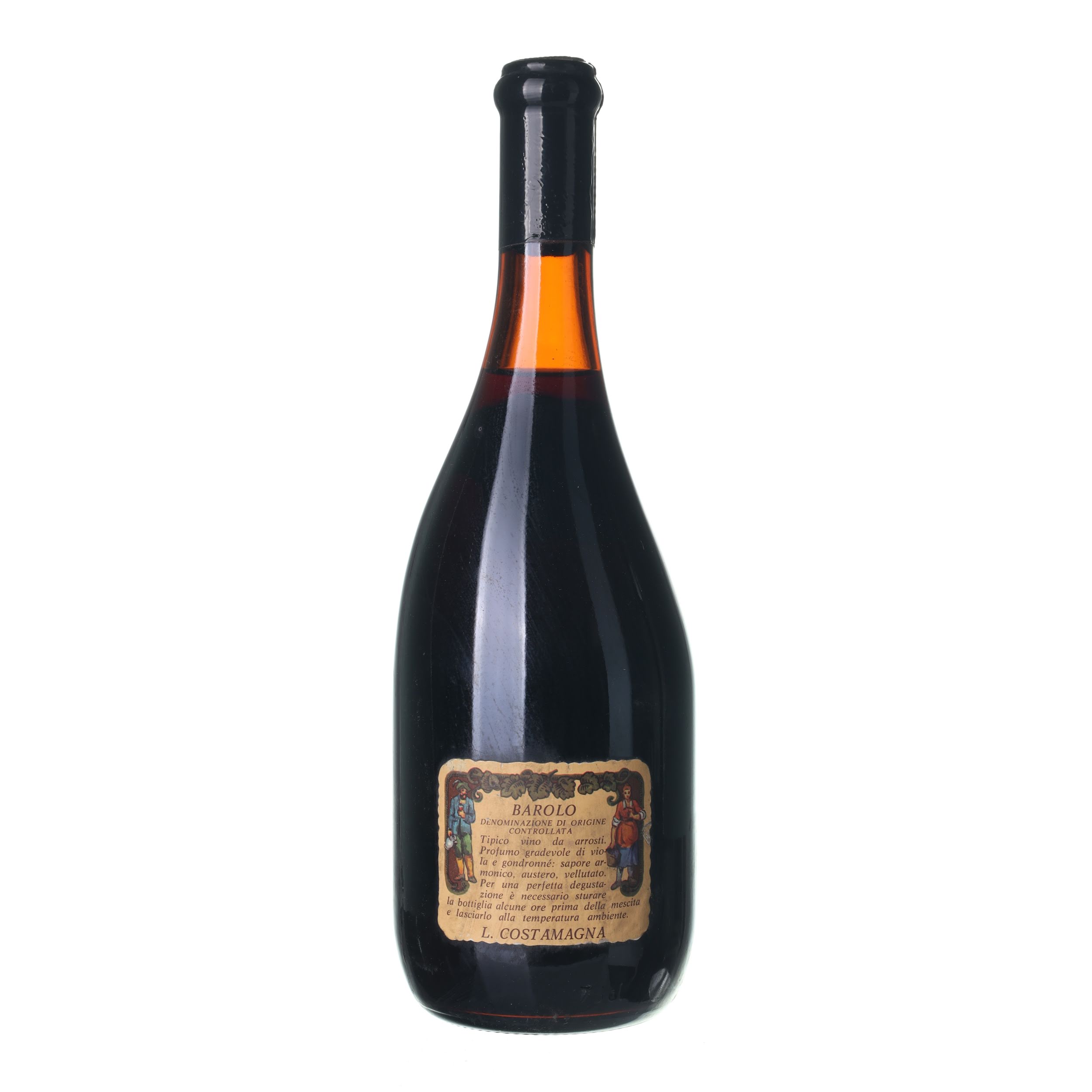 1976 Barolo L. Costamagna (0,75l) – Obrázok 2