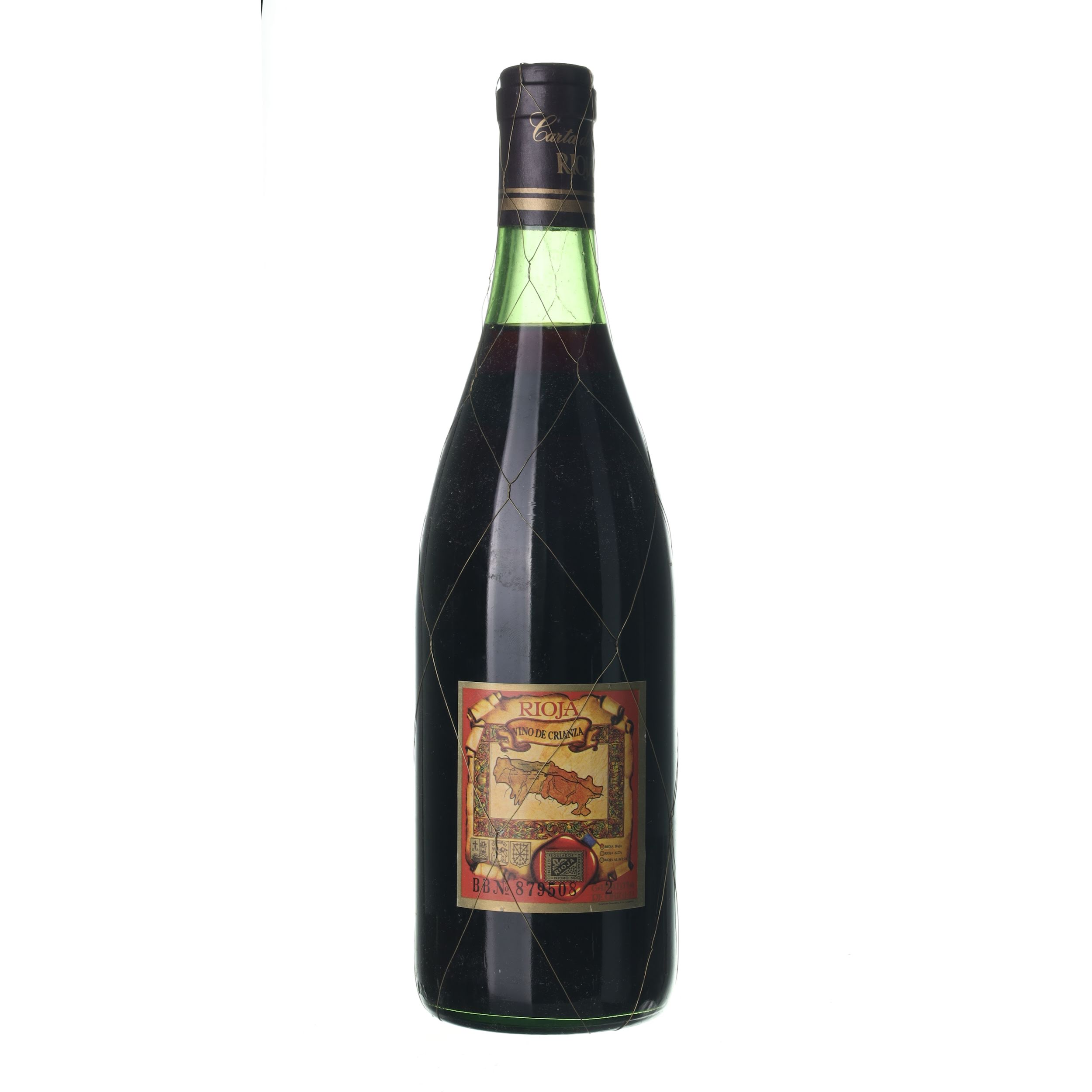 1976 Rioja Crianza Berberana (0,75l) – Obrázok 2