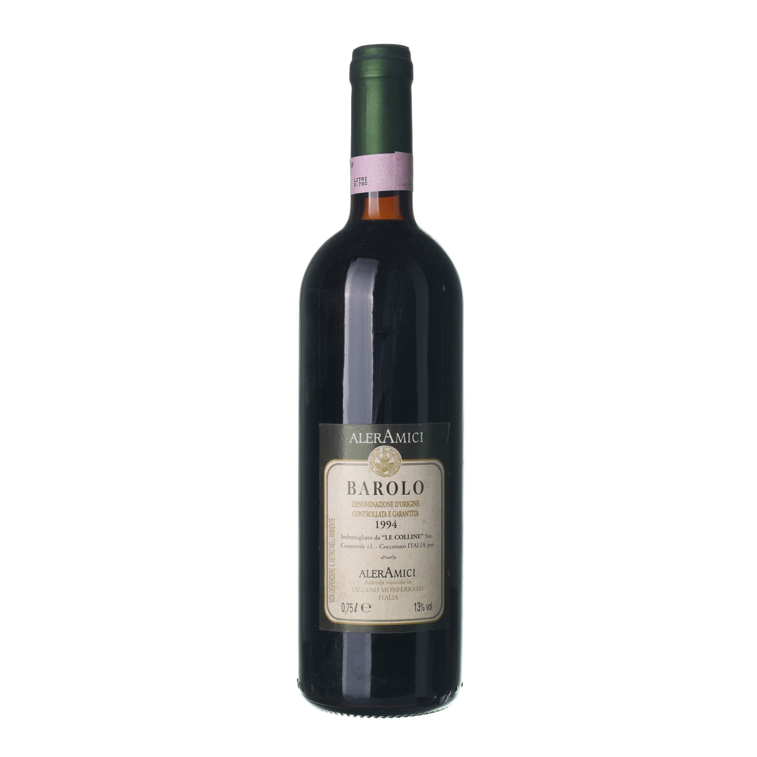 1994 Barolo Aleramici (0,75l) – Obrázok 2