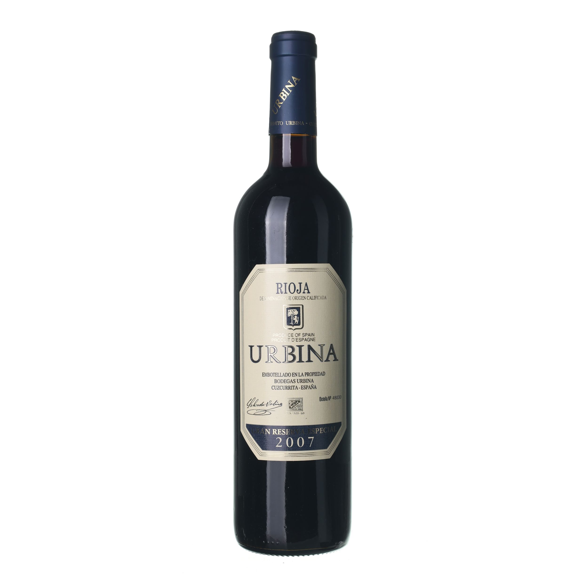 2007 Rioja Gran Reserva Bodegas Urbina (0,75l)