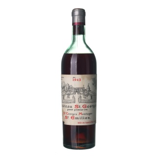 1943 Saint-Emilion Premier Cru Chateau St. Georges (0,75l)