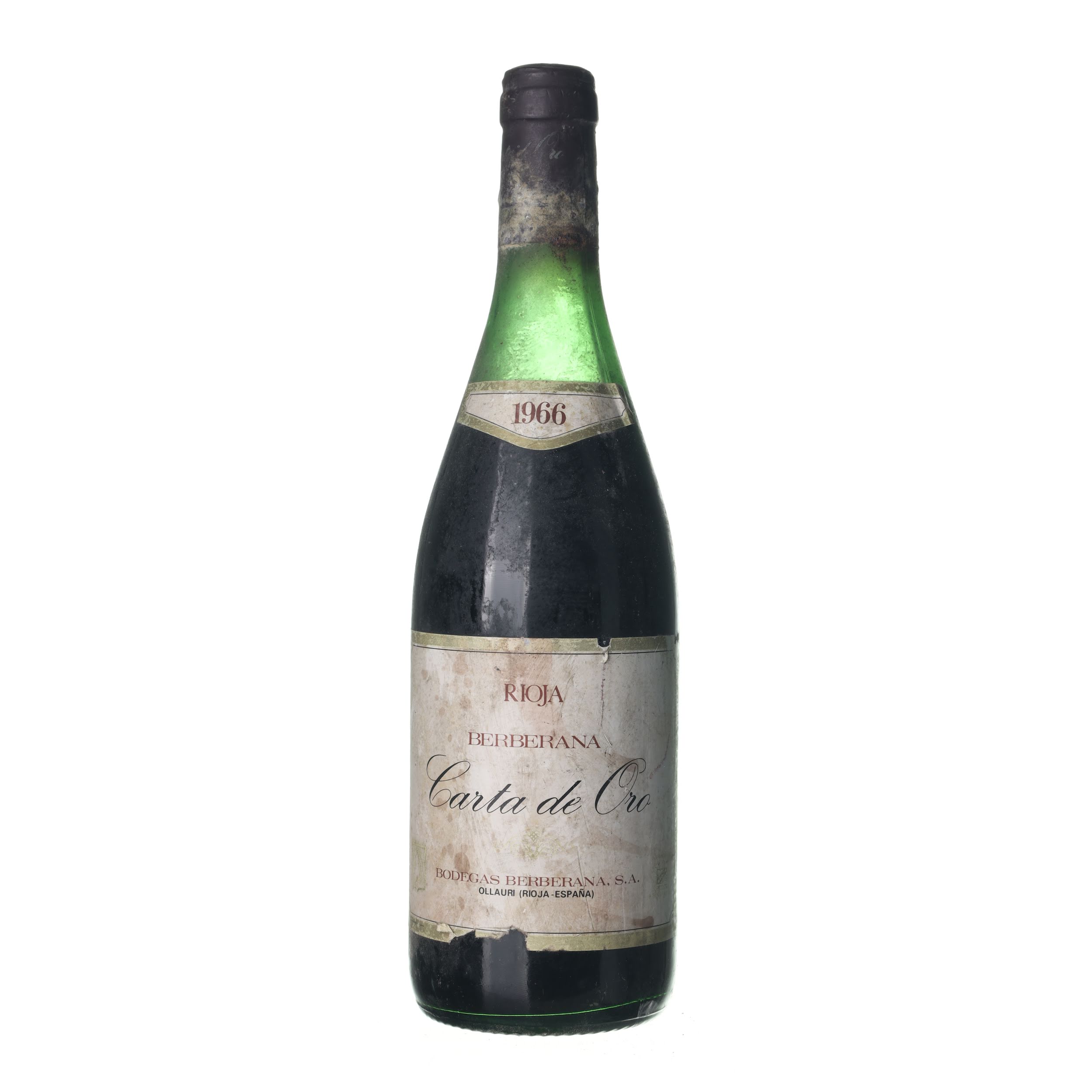 1966 Rioja Crianza Berberana (0,75l)