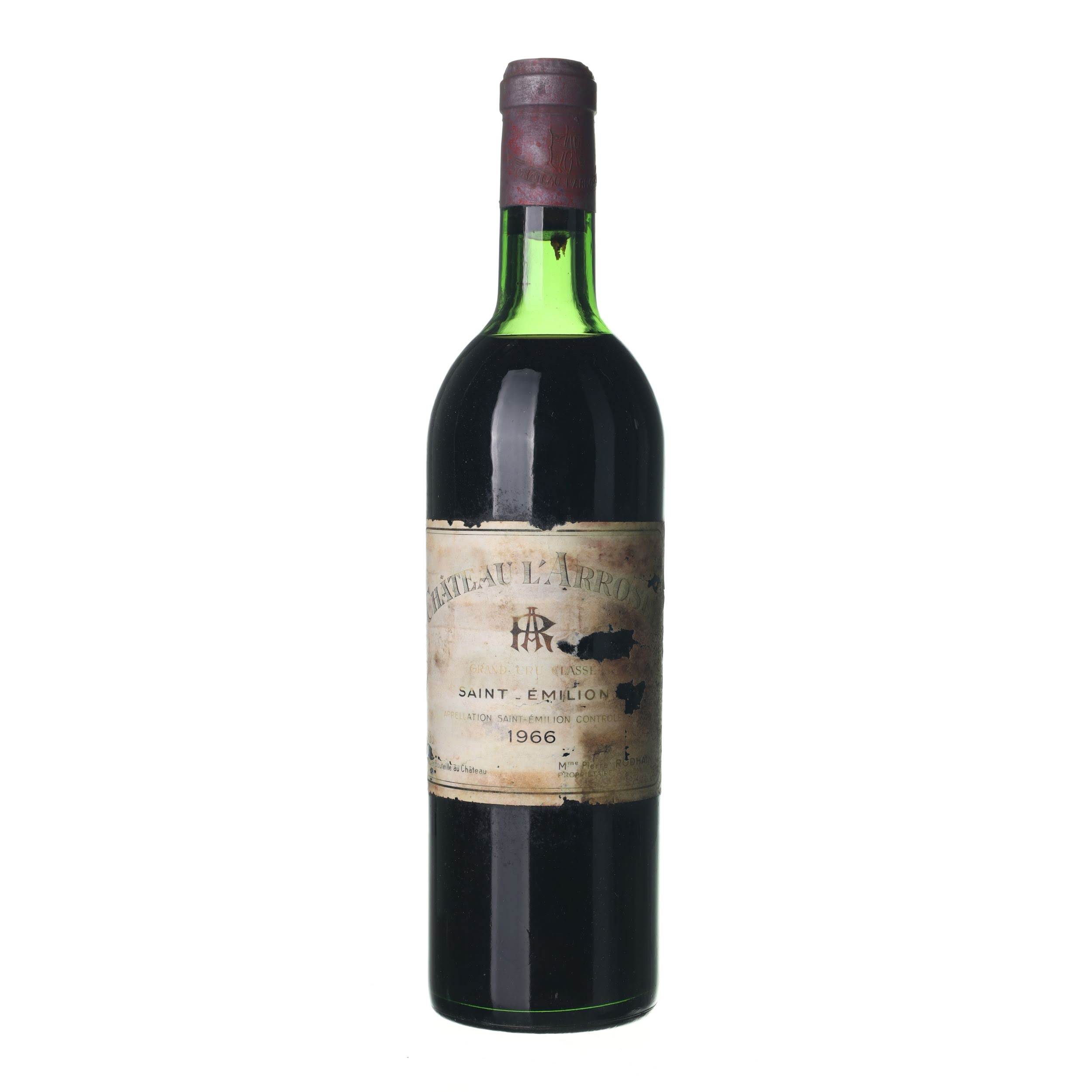 1966 Saint-Emilion Grand Cru Chateau L´Arrosée (0,75l)