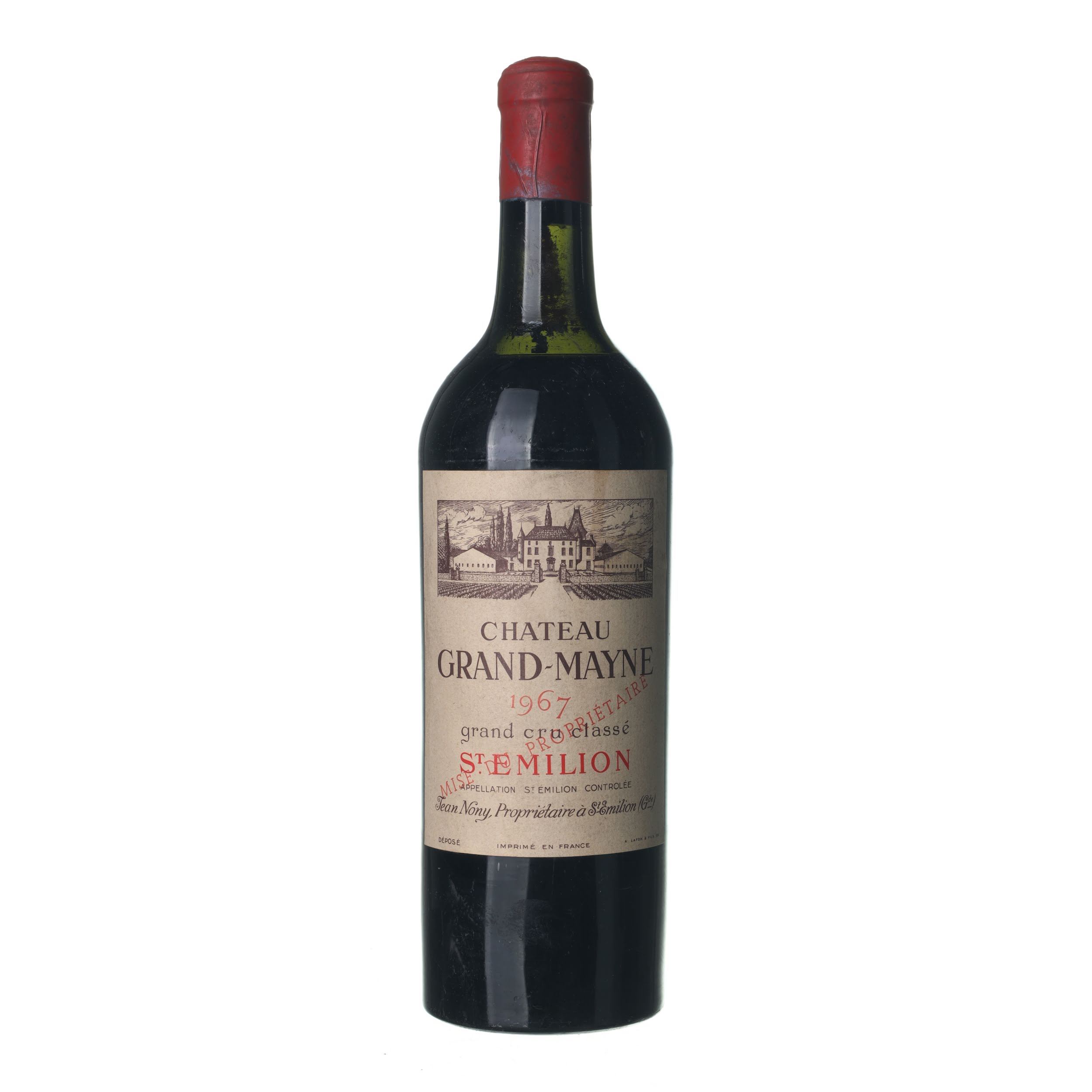 1967 Saint-Emilion Grand Cru Château Grand Mayne (0,75l)