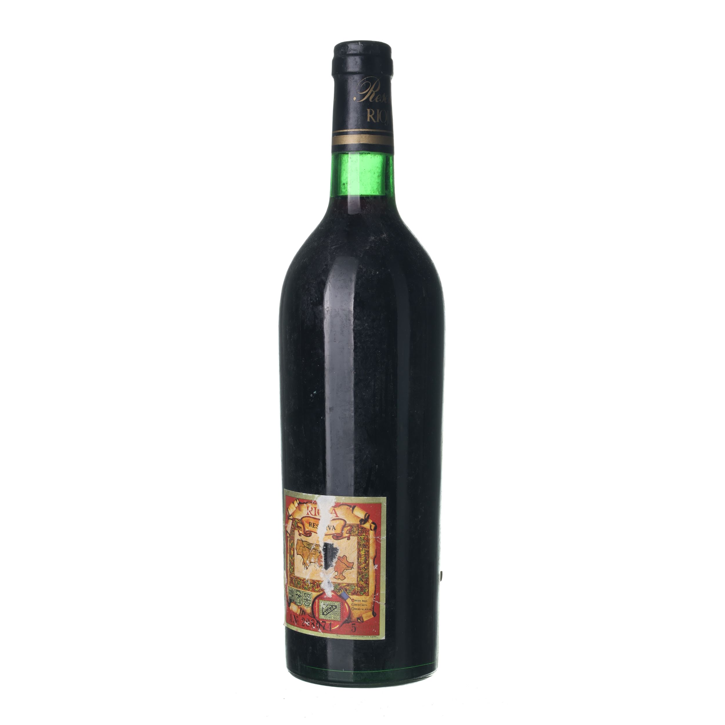 1973 Rioja Reserva Berberana (0,75l) – Obrázok 2