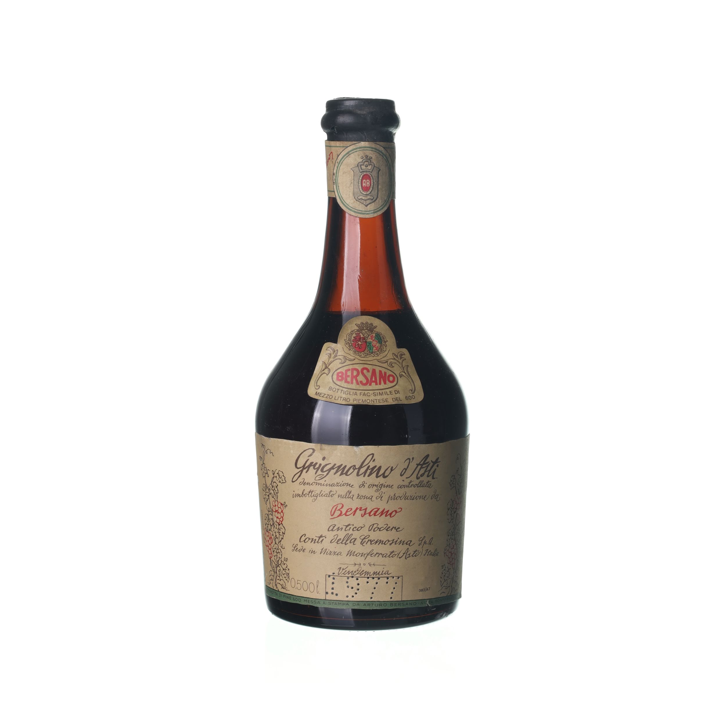 1977 Grignolino d´Asti Bersano 0,5l (0,5l)