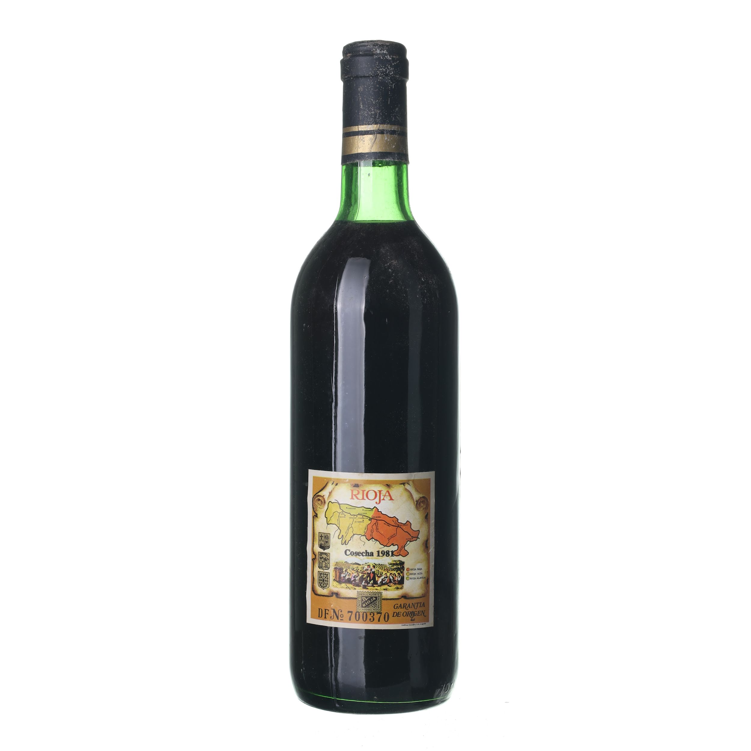 1981 Rioja Bodegas Santa Daria (0,75l) – Obrázok 2