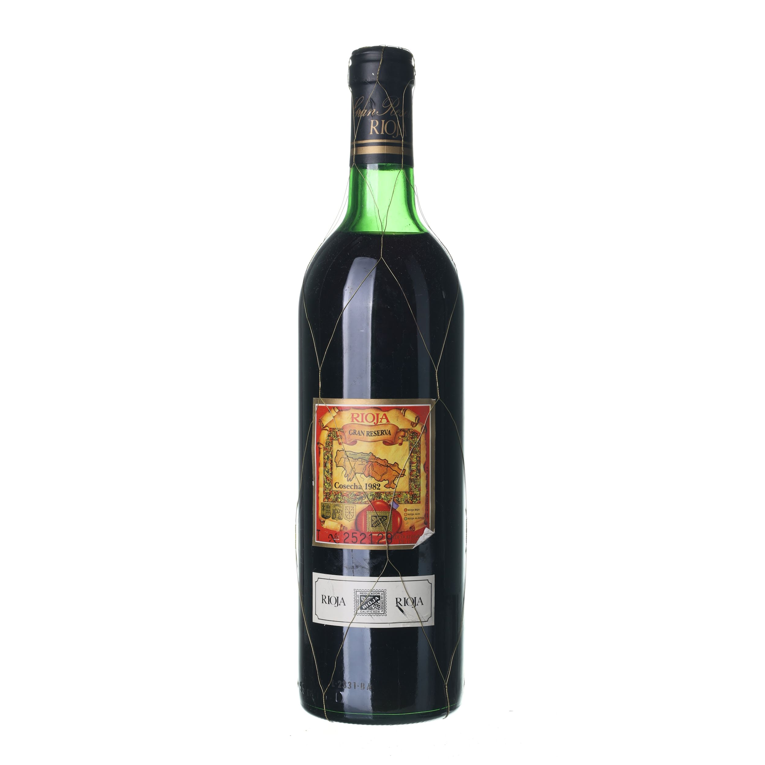 1982 Rioja Gran Reserva Berberana (0,75l) – Obrázok 2