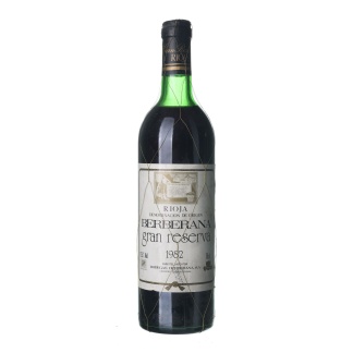 1982 Rioja Gran Reserva Berberana (0,75l)