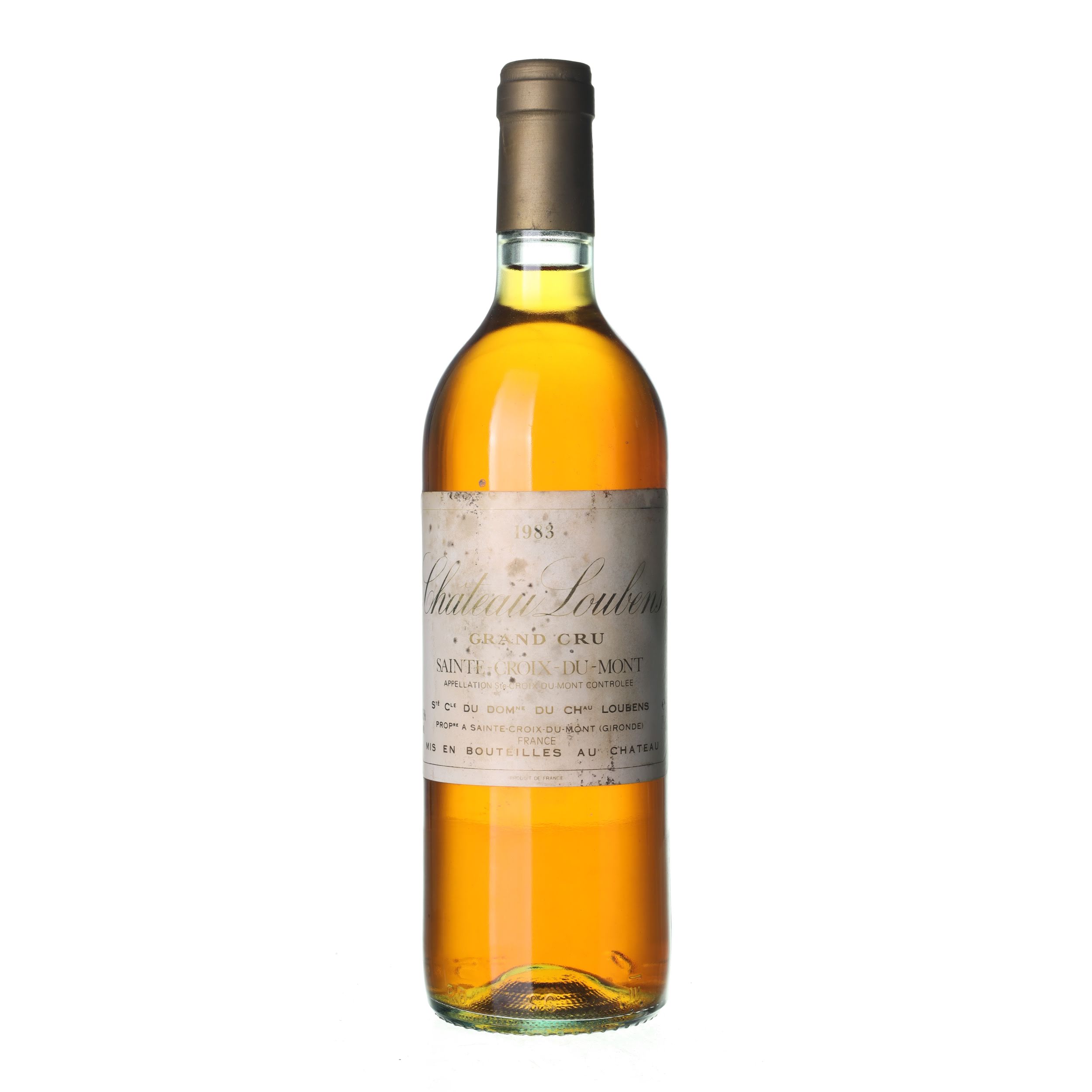 1983 Sainte Croix Du Mont Grand Cru Château Loubens (0,75l)