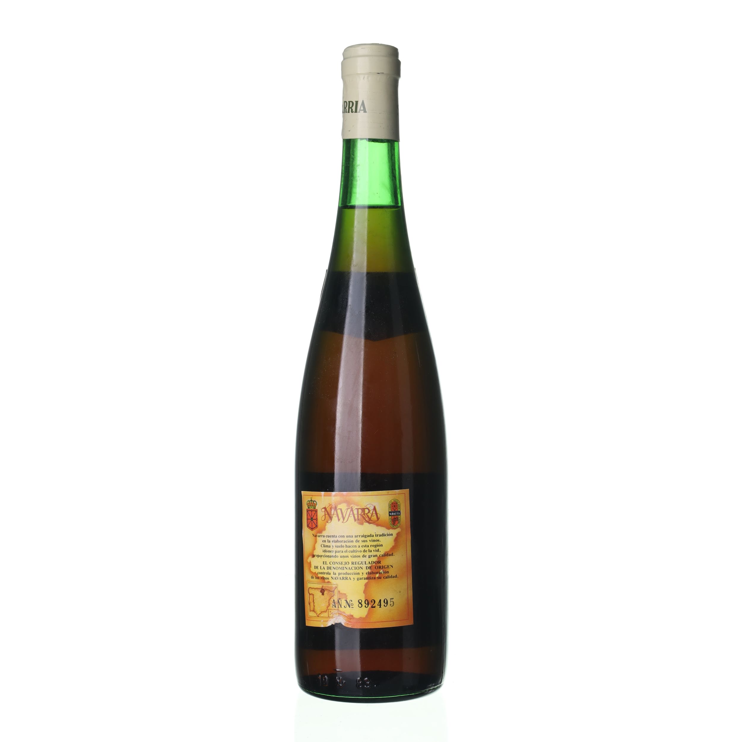 1983 Vino Blanco Senorio de Sarria (0,75l) – Obrázok 2