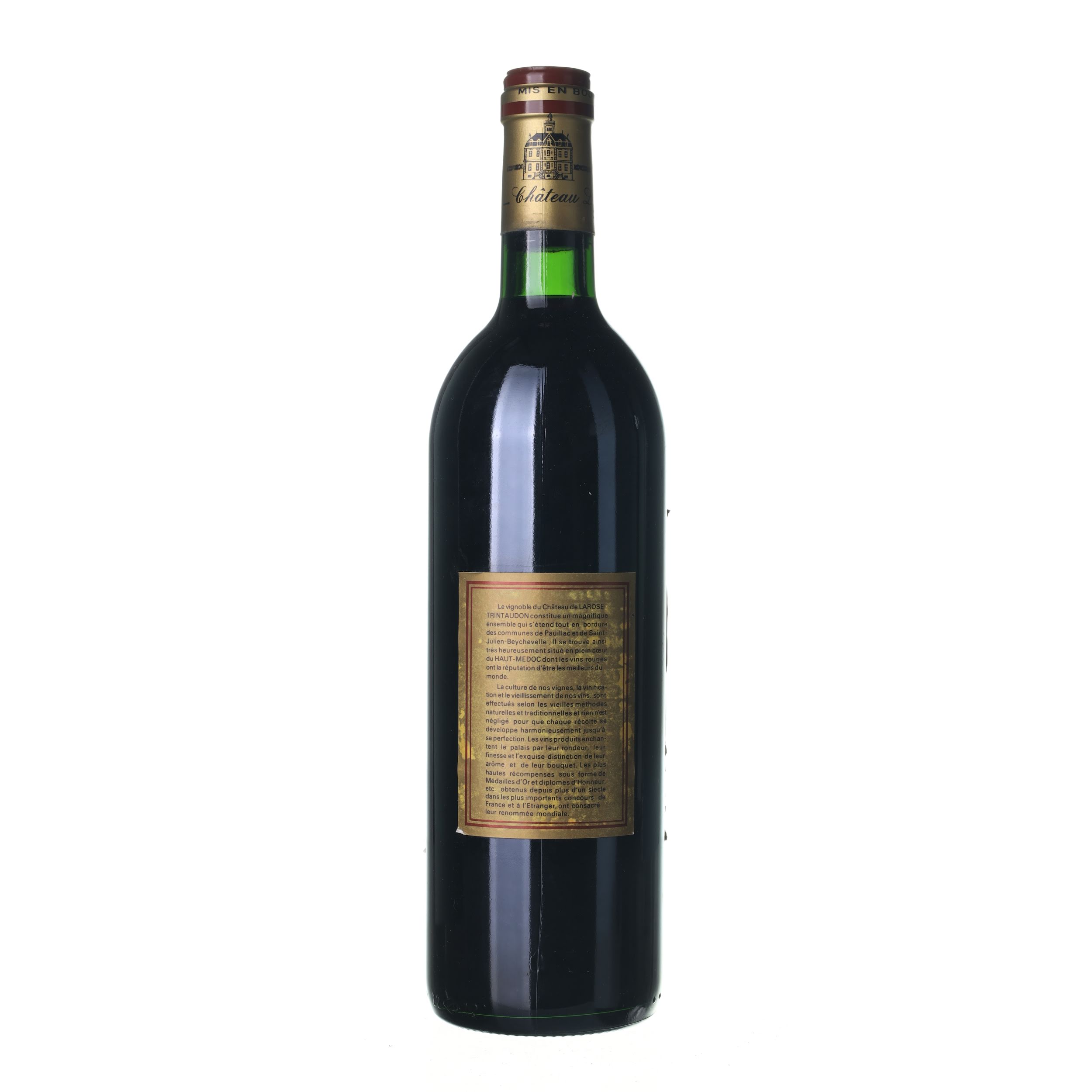 1984 Haut-Médoc Cru Bourgeois Chateau Larose Trintaudon (0,75l) – Obrázok 2