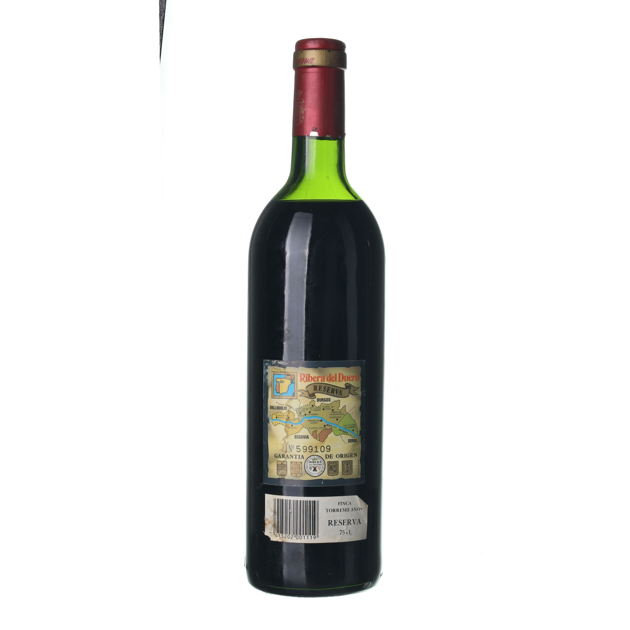 1987 Ribera del Duero Reserva Torremilanos (0,75l) – Obrázok 2