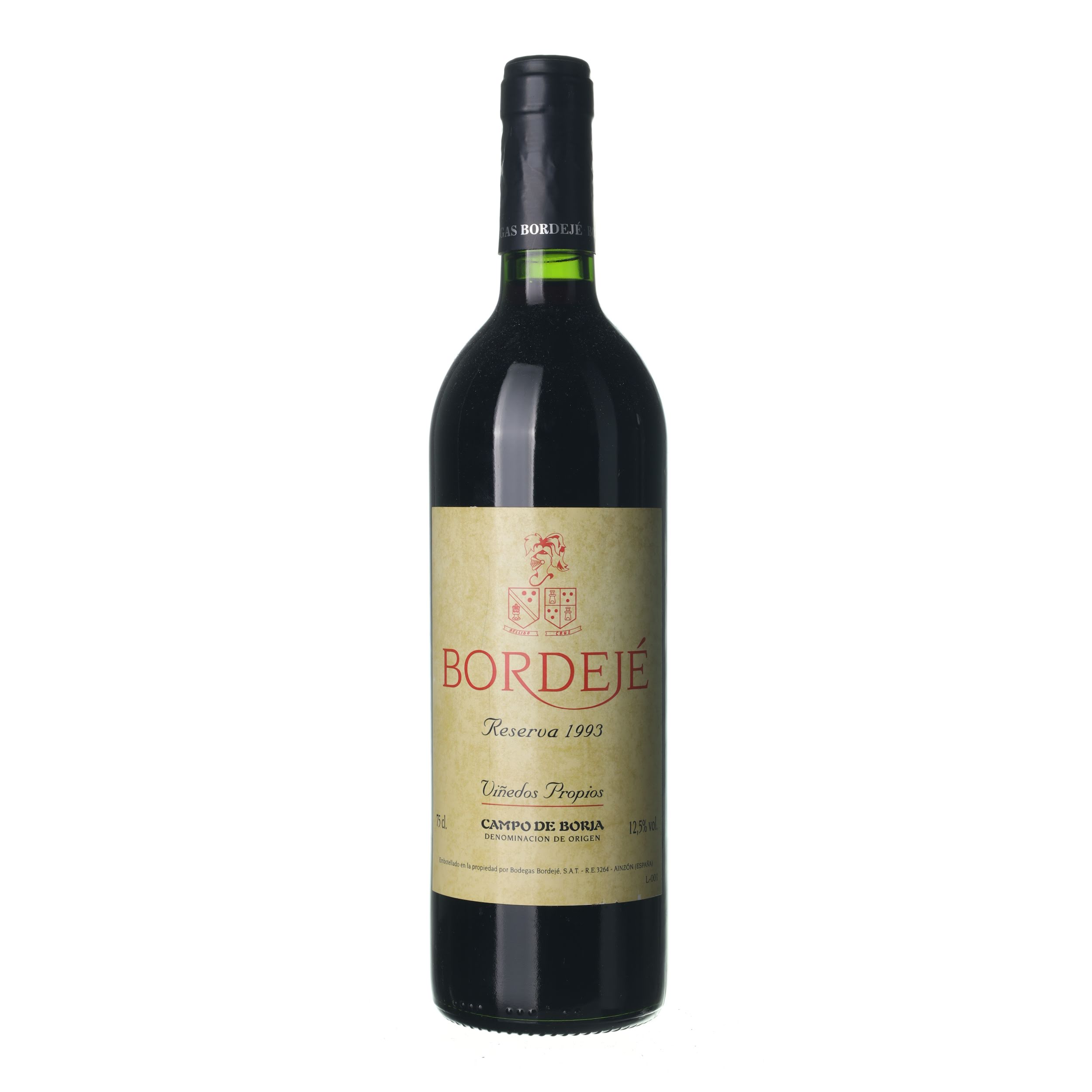 1993 Bordejé Reserva Bodegas Bordejé (0,75l)