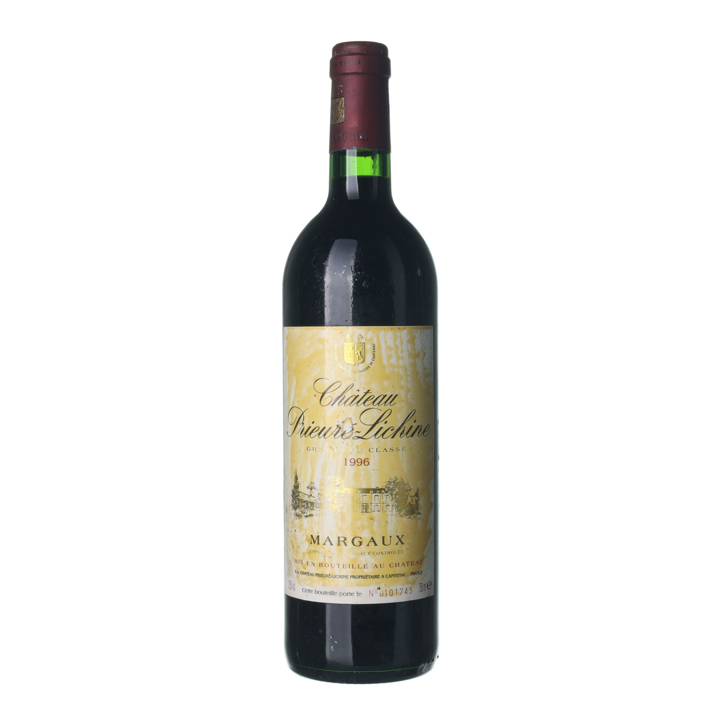 1996 Margaux Grand Cru Château Prieuré-Lichine (0,75l)