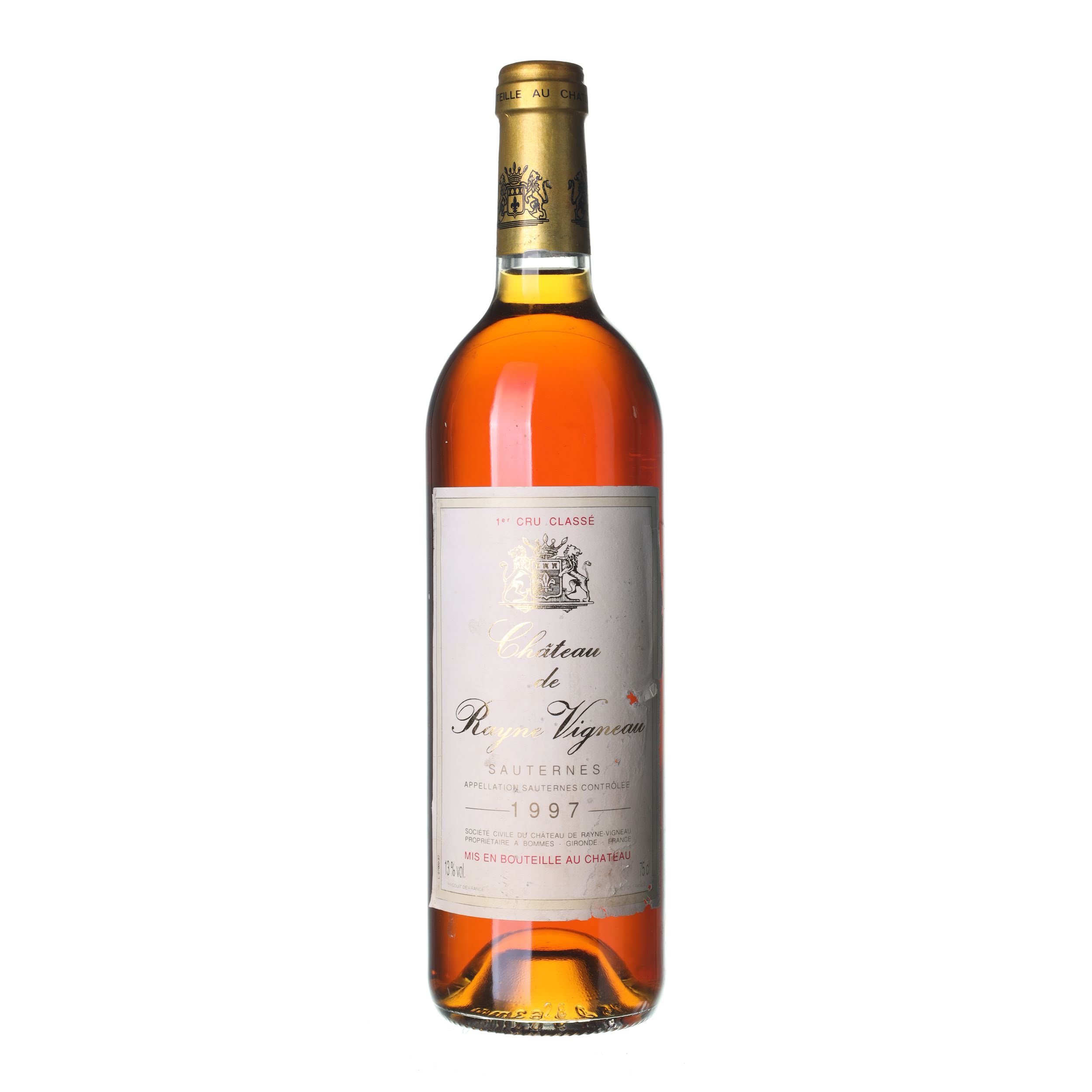 1997 Sauternes Premier Cru Château de Rayne Vigneau (0,75l)